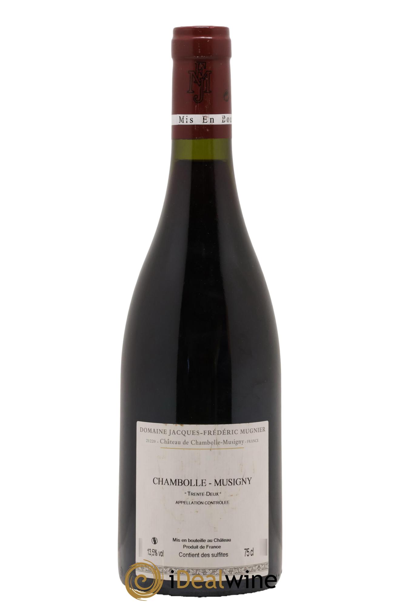 Chambolle-Musigny Trente deux Jacques-Frédéric Mugnier  2016 - Lot of 1 bottle - 1