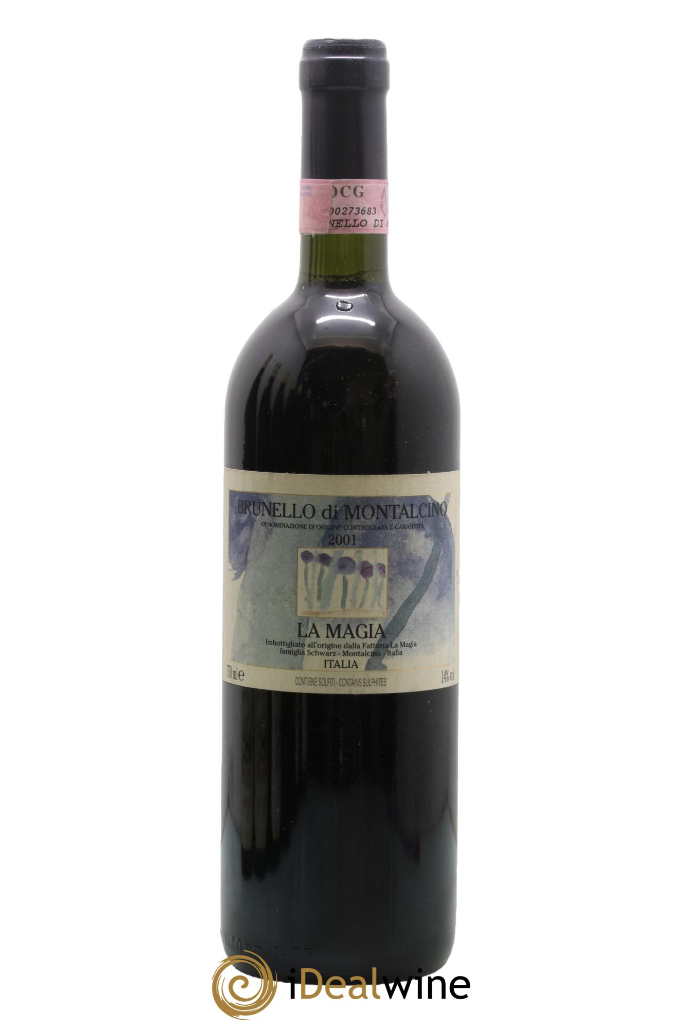Brunello di Montalcino DOCG Amore e Magia Podere Le Ripi 2001 - Lotto di 1 bottiglia - 0