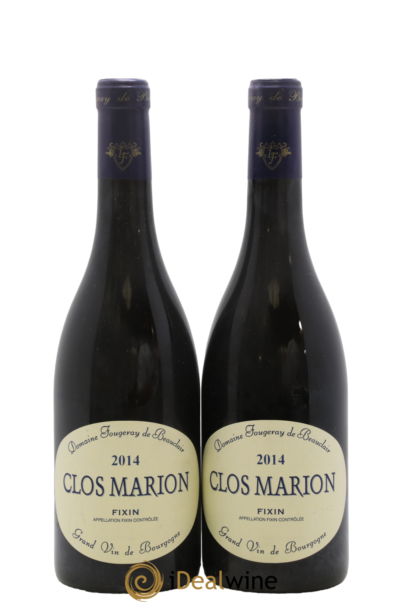 Fixin Clos Marion Fougeray de Beauclair 2014 - Lot de 2 bouteilles - 0