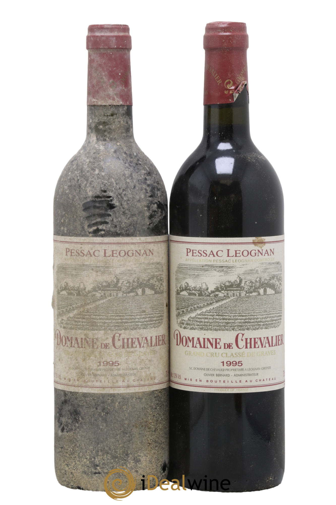 Domaine de Chevalier Cru Classé de Graves 1995 - Lot de 2 bouteilles - 0