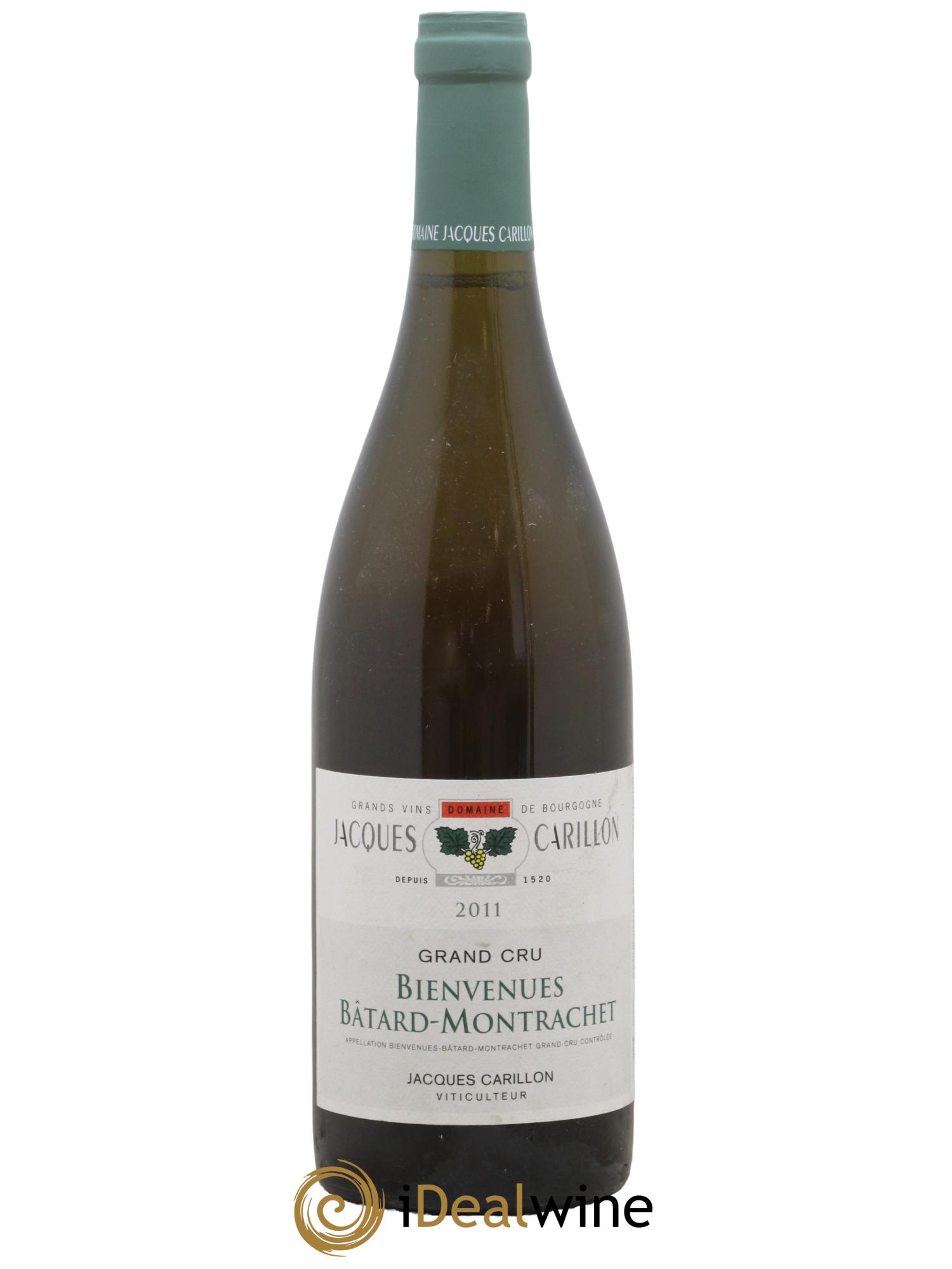 Bienvenues-Bâtard-Montrachet Grand Cru Jacques Carillon (Domaine) 2011 - Lot de 1 bouteille - 0