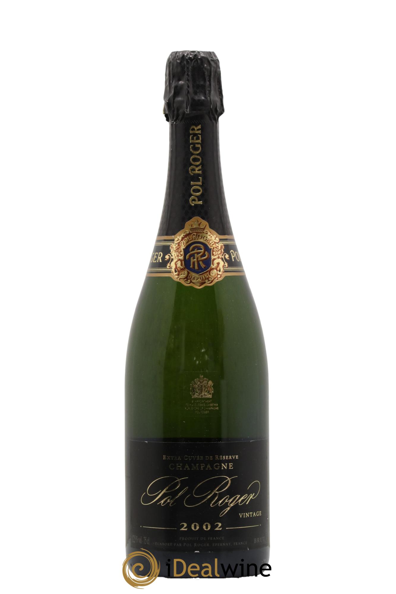Brut Vintage Pol Roger 2002 - Lotto di 1 bottiglia - 0