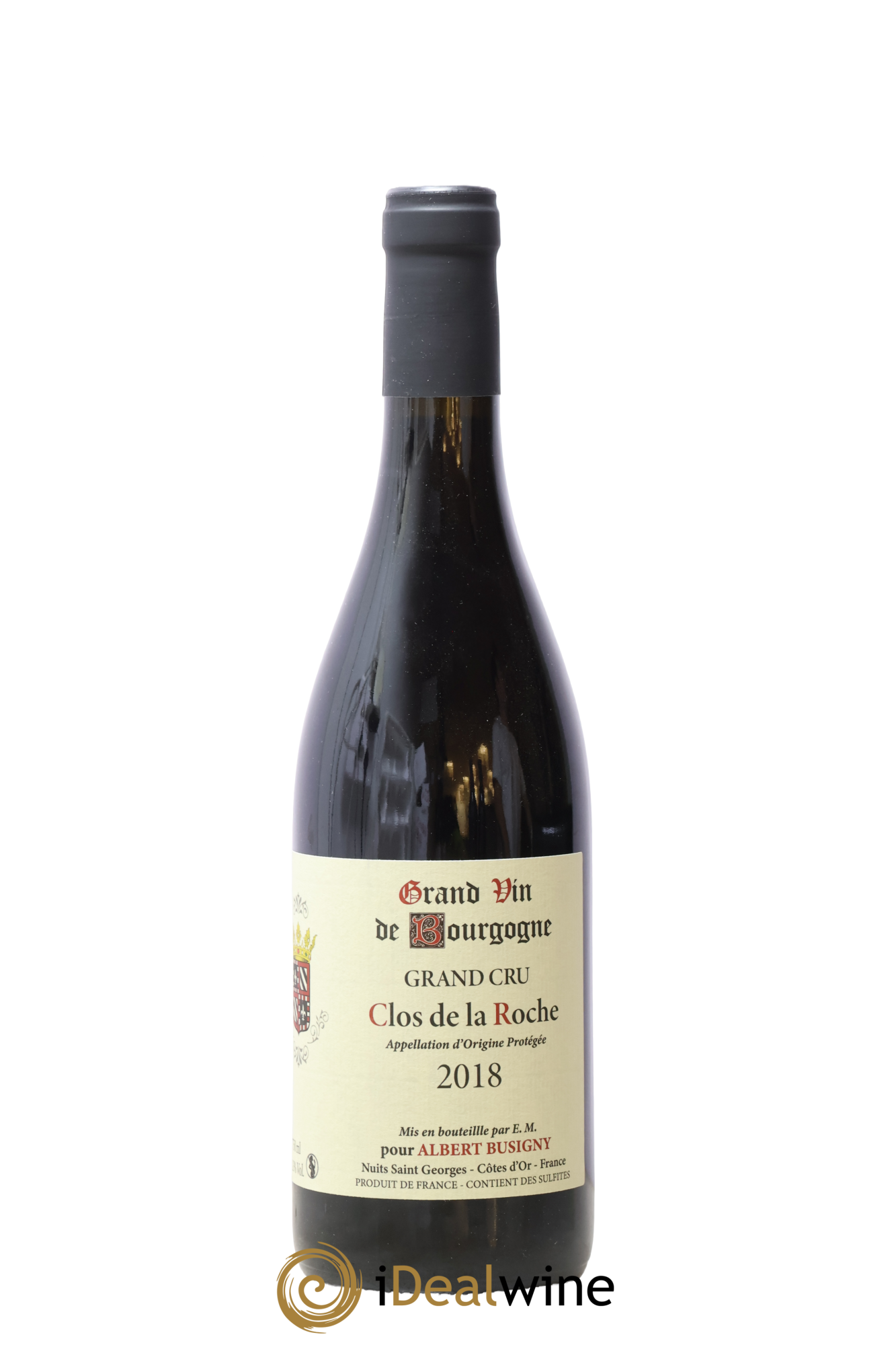 Clos de la Roche Grand Cru Albert Busigny 2018 - Posten von 1 Flasche - 0