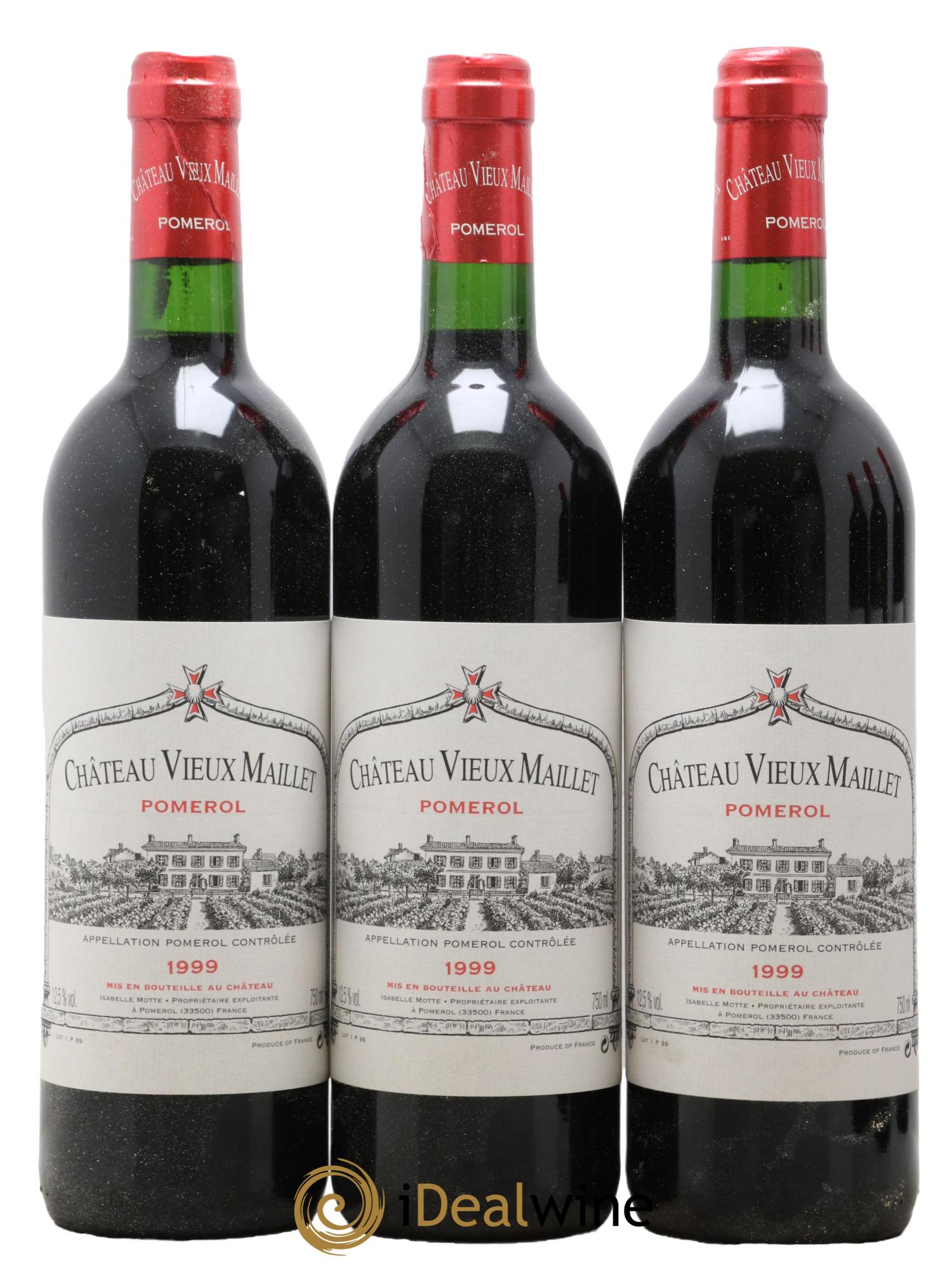 Château Vieux Maillet 1999 - Lot de 12 bouteilles - 3