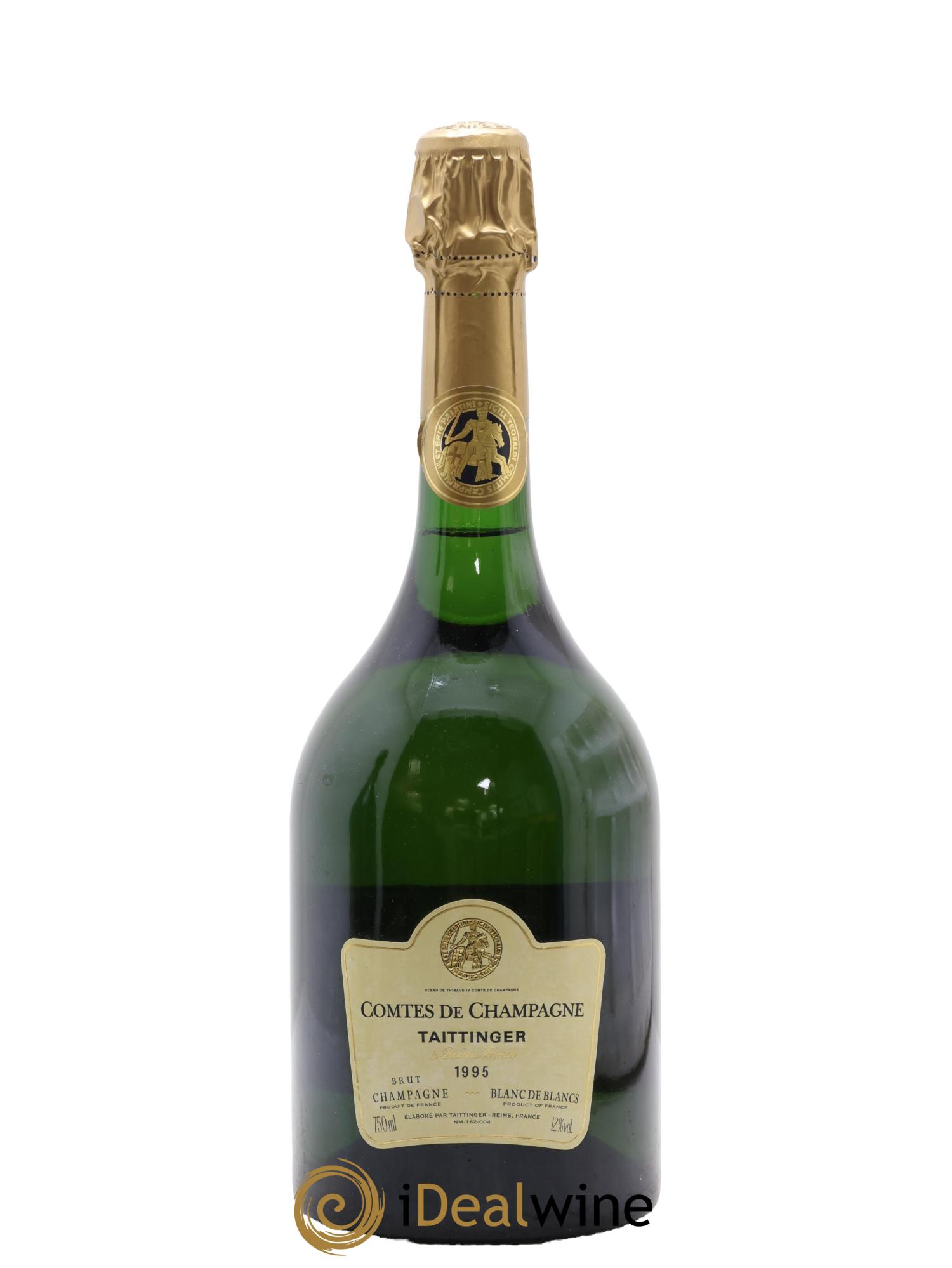 Comtes de Champagne Taittinger 1995 - Lot de 1 bouteille - 0