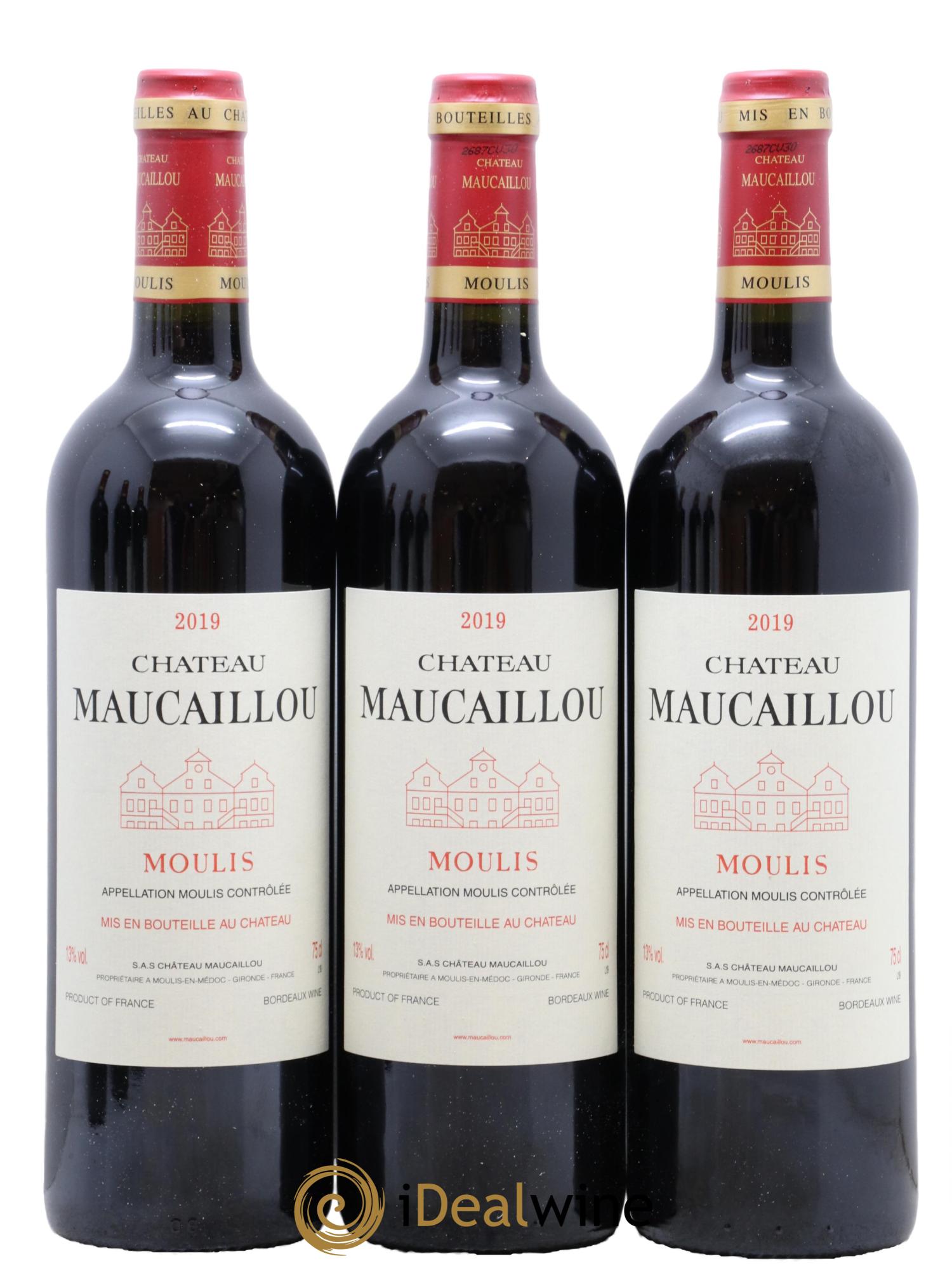 Château Maucaillou 2019 - Lot de 6 bouteilles - 1