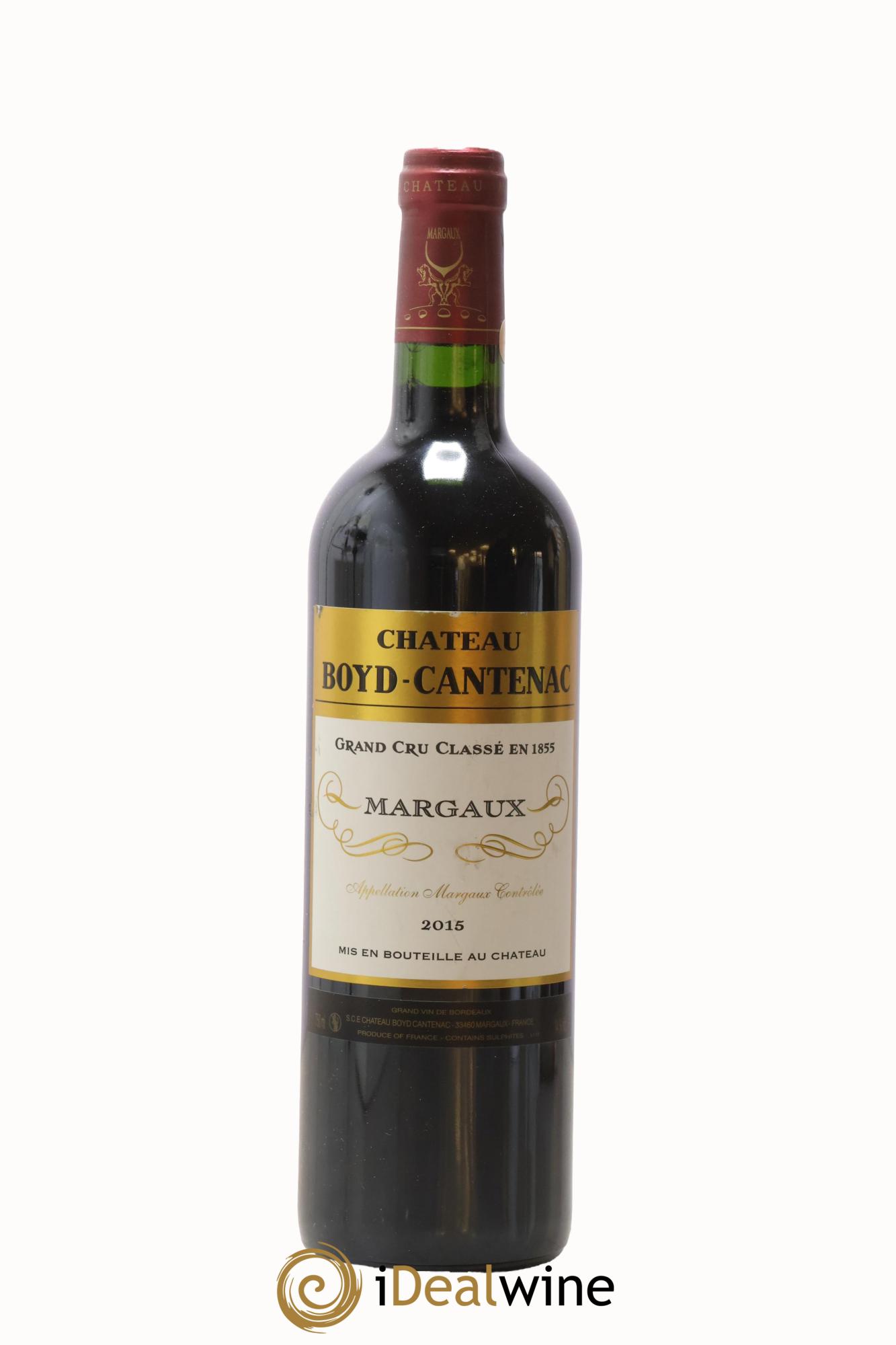 Château Boyd Cantenac 3ème Grand Cru Classé 2015 - Lotto di 1 bottiglia - 0