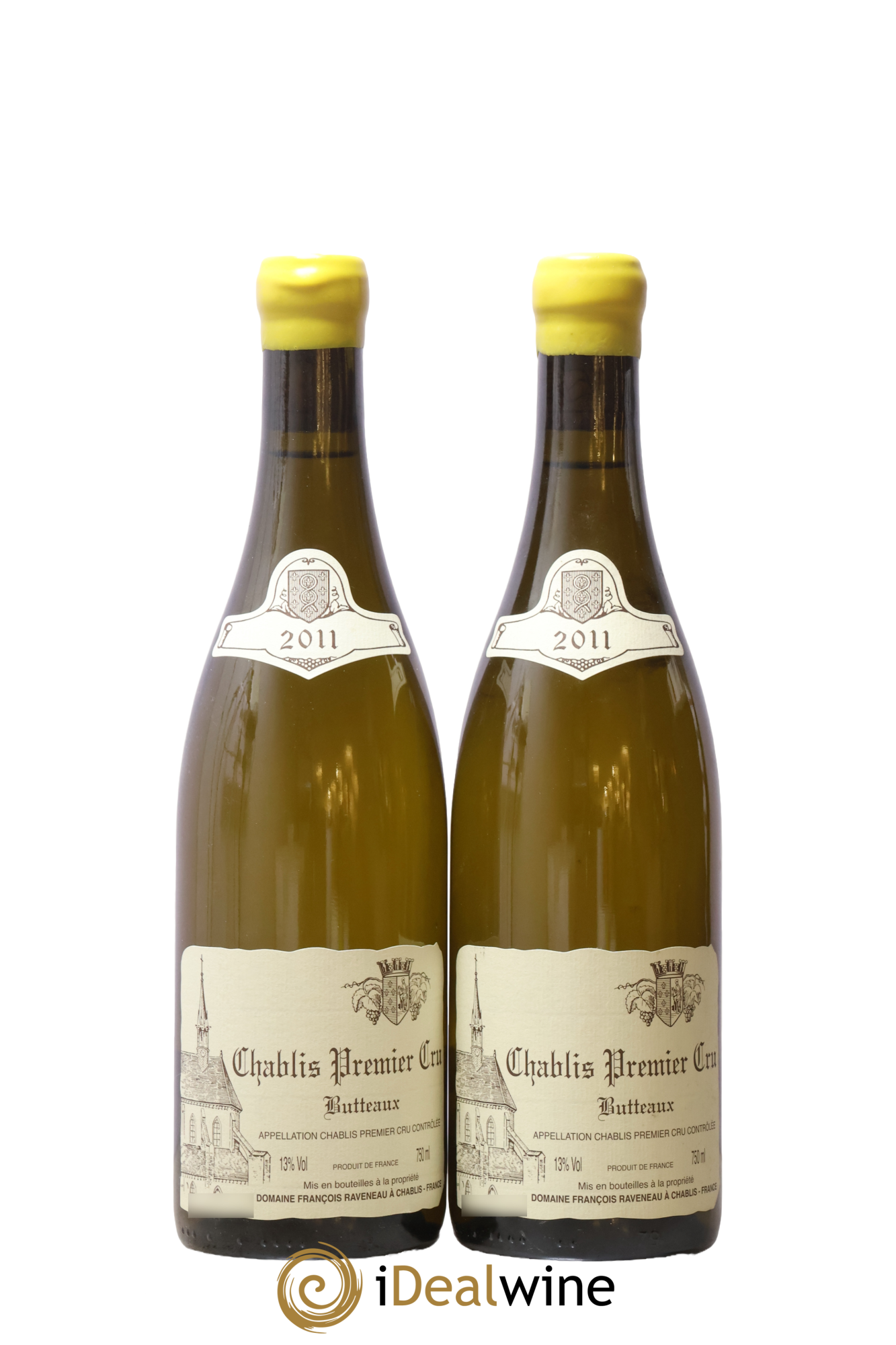 Chablis 1er Cru Butteaux Raveneau (Domaine) 2011 - Lote de 2 botellas - 0
