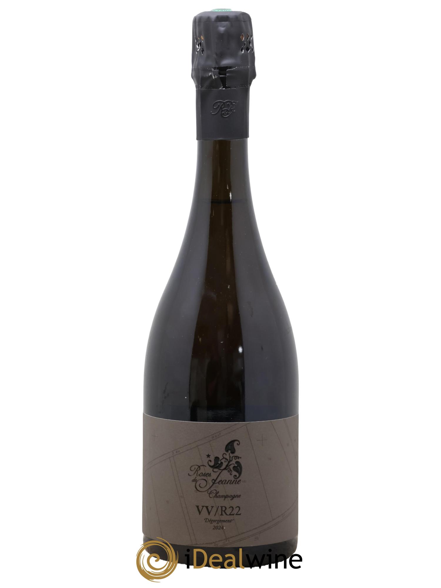 Roses de Jeanne Côte de Val Vilaine Blanc de Noirs Cédric Bouchard 2022 - Lot of 1 bottle - 0