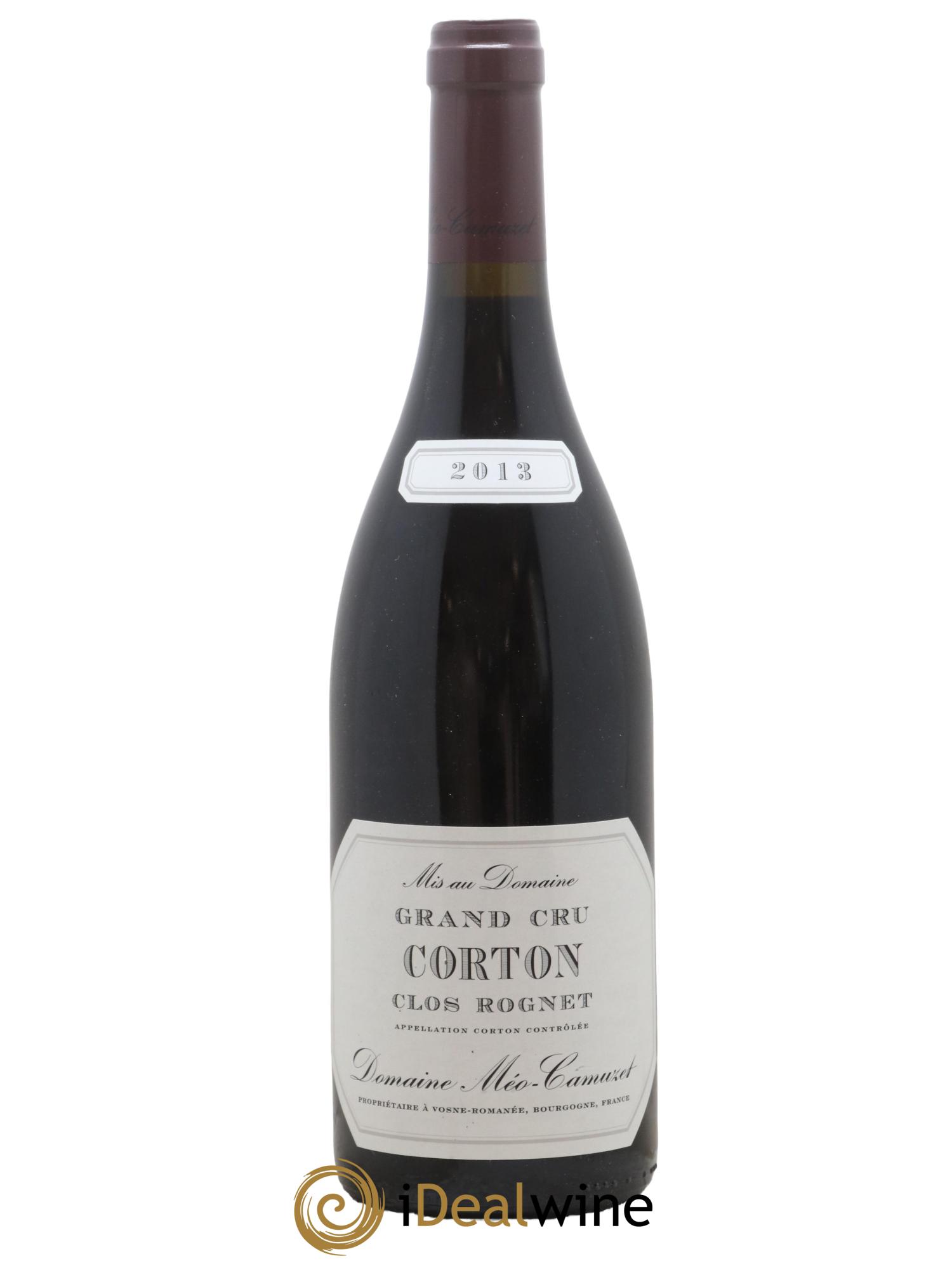 Corton Grand Cru Clos Rognet Méo-Camuzet (Domaine) 2013 - Lot de 1 bouteille - 0
