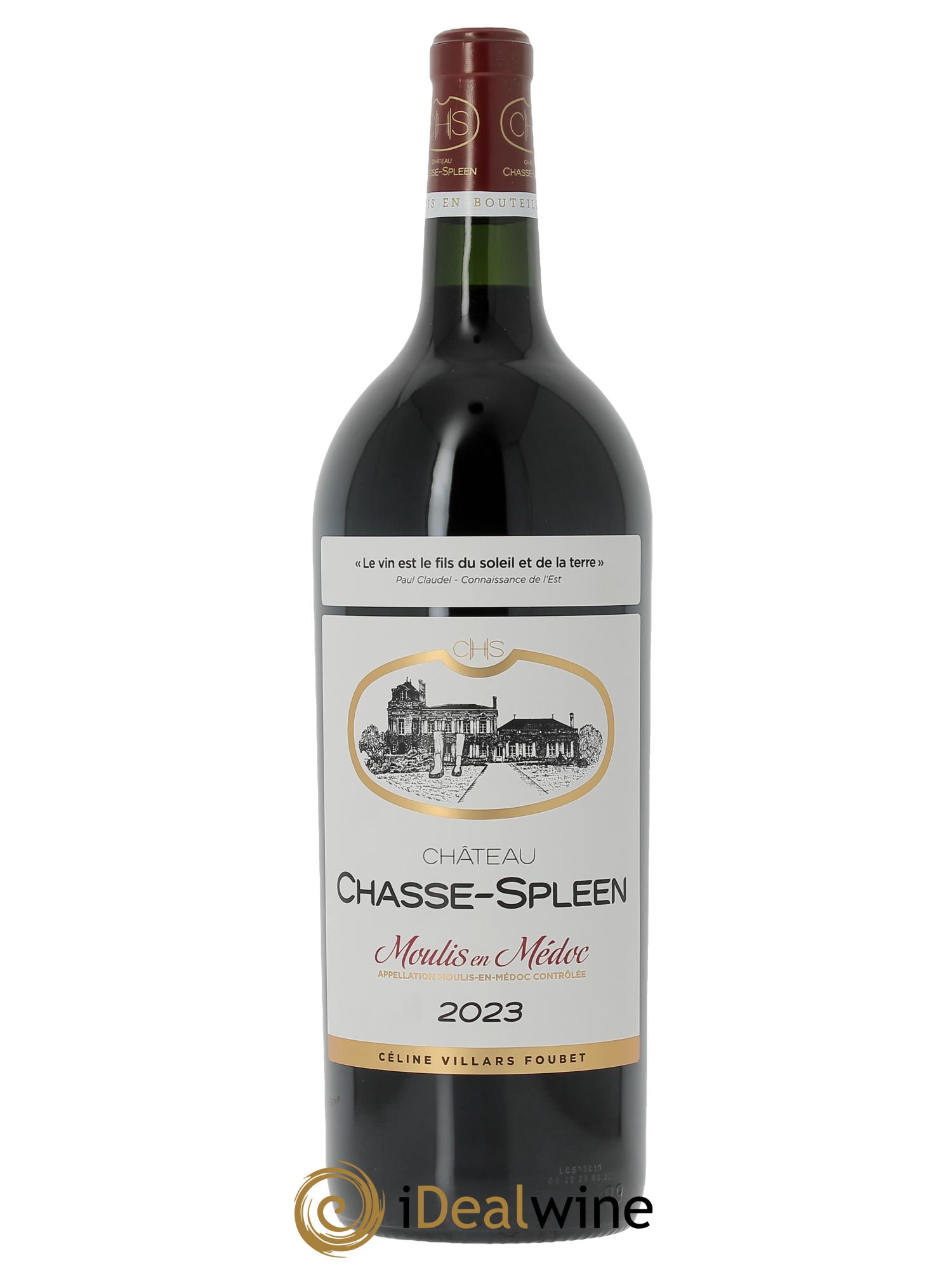 Château Chasse Spleen (CBO à partir de 6 mgs) 2023 - Lot de 1 magnum - 0