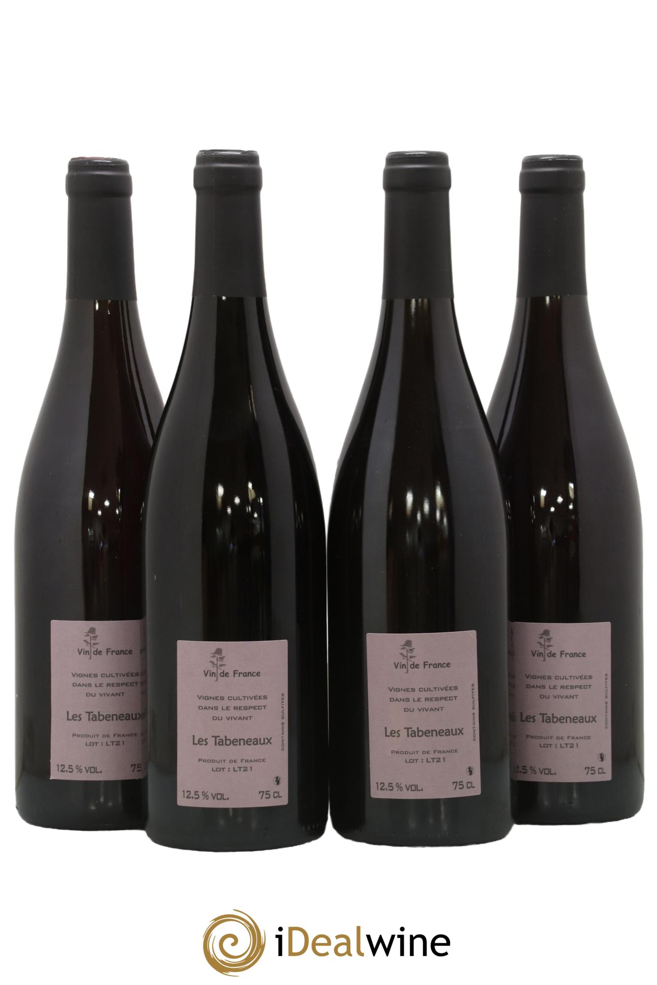 Vin de France Les Tabeneaux Benoit Courault 2021 - Lot de 4 bouteilles - 1