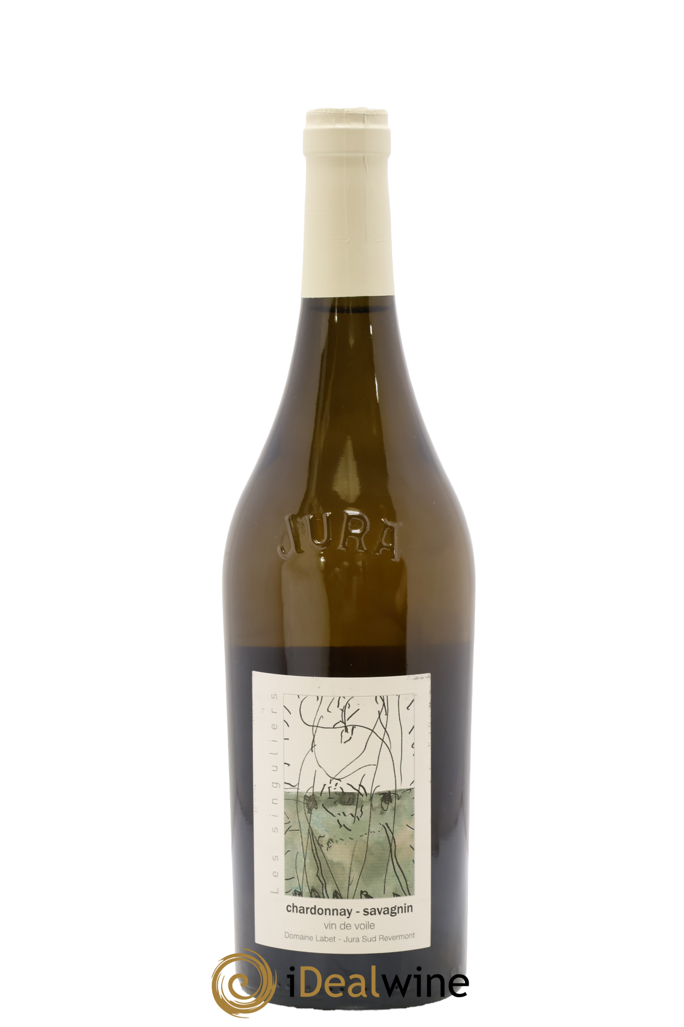 Côtes du Jura Vin de Voile Chardonnay-Savagnin Romain - Julien - Charline Labet 2019 - Lot de 1 bouteille - 0
