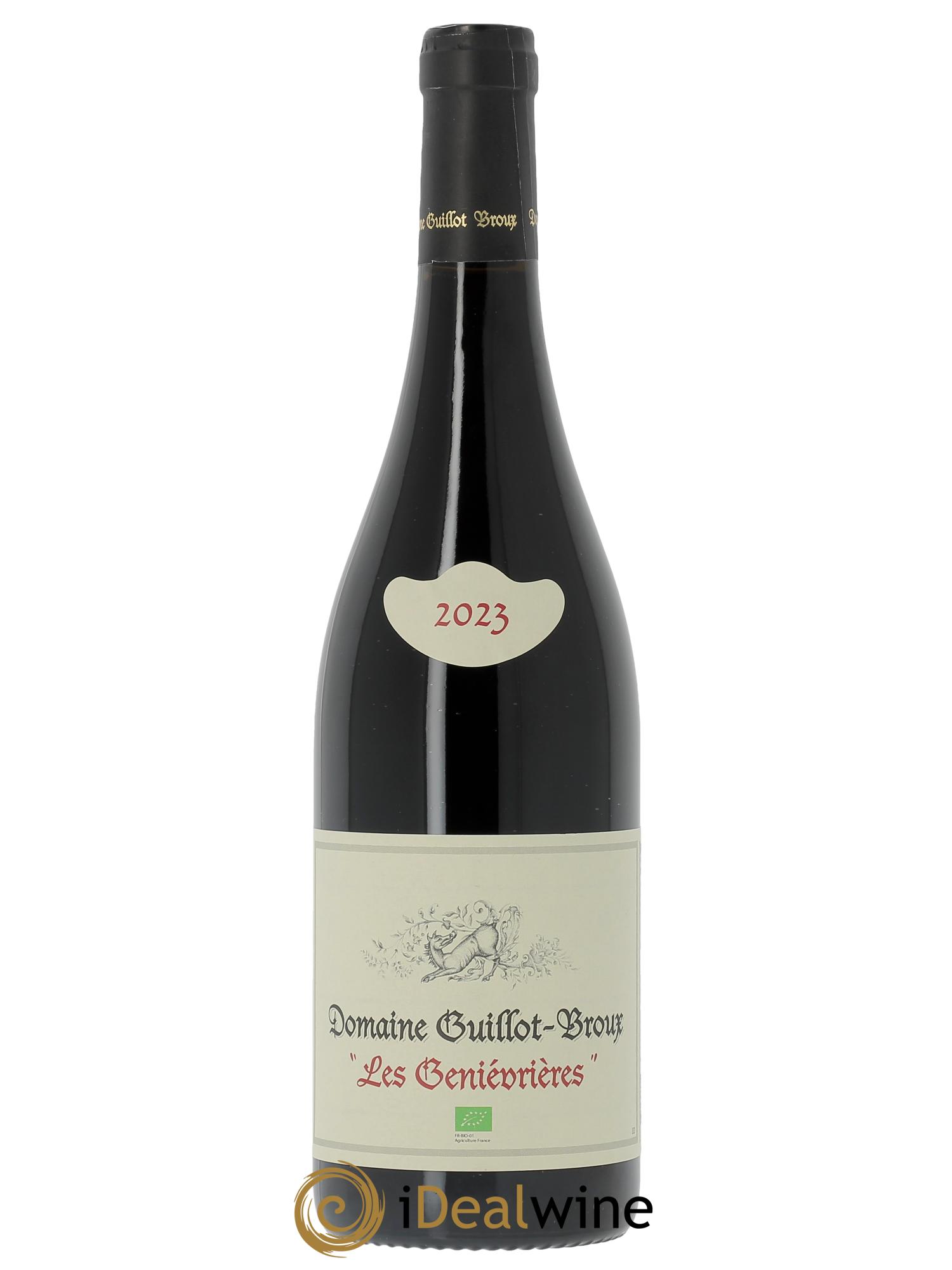 Bourgogne Les Genevrières Guillot-Broux (Domaine) 2023 - Lot de 1 bouteille - 0
