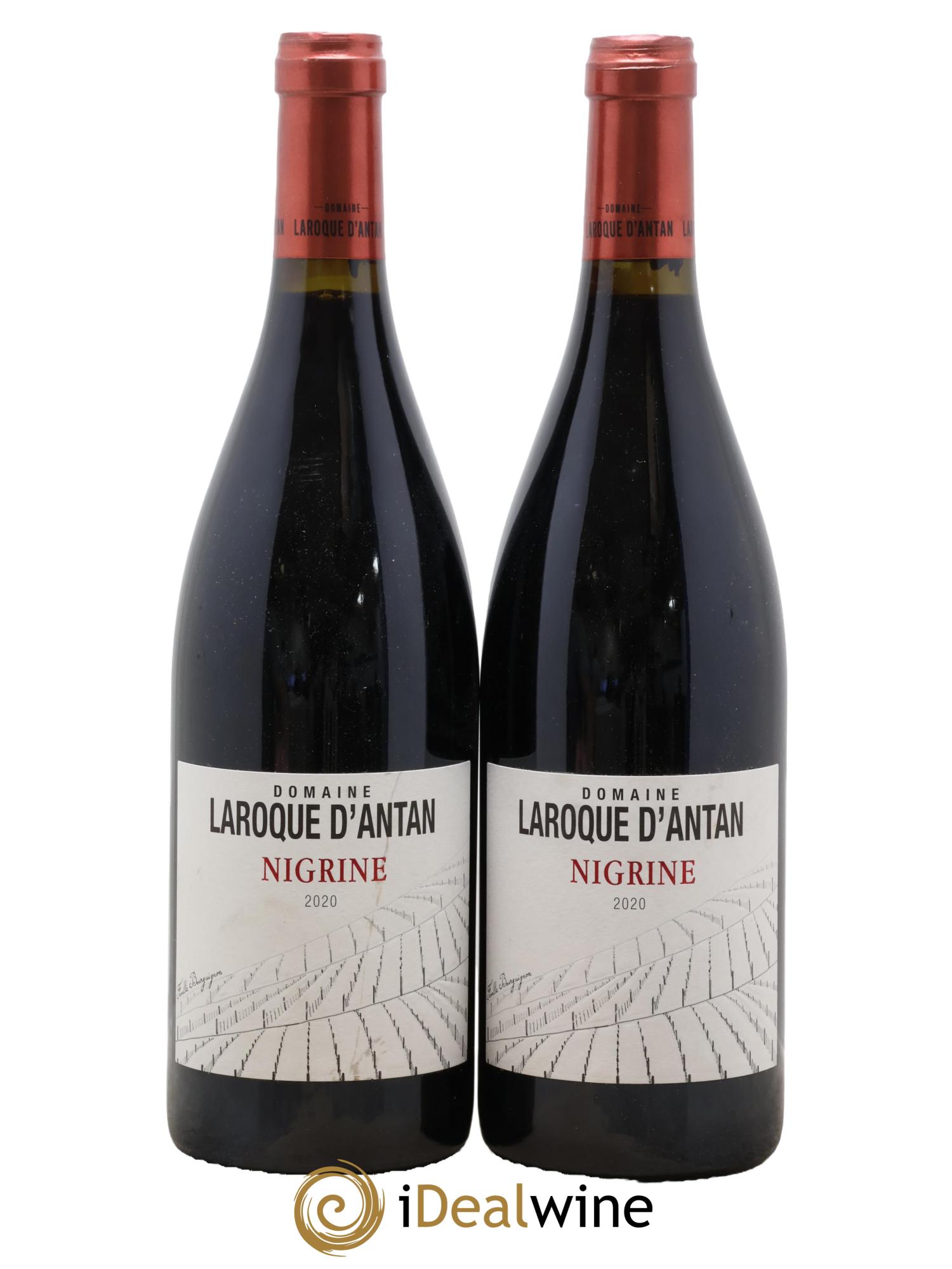 Côtes du Lot Nigrine Laroque d'Antan (Domaine) 2020 - Lot of 2 bottles - 0