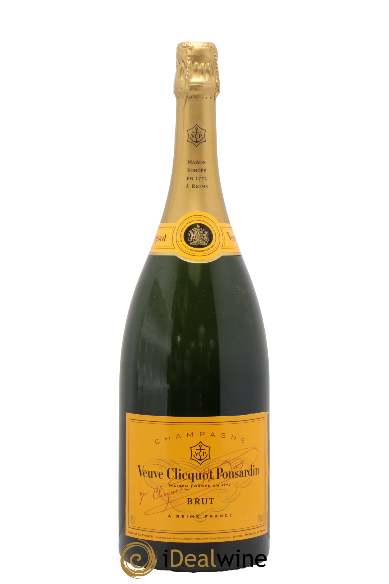 Carte Jaune Brut Veuve Clicquot - Lot de 1 magnum - 0