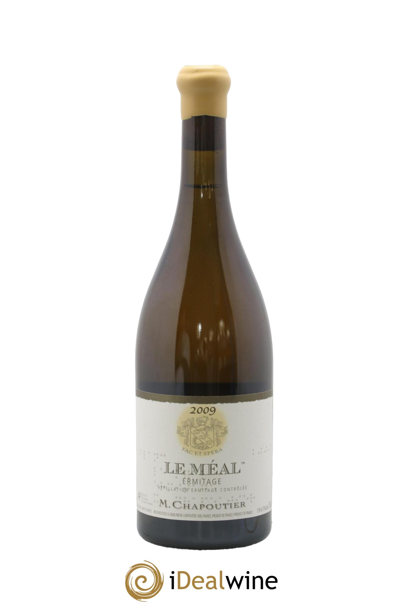 Hermitage Ermitage Le Méal Chapoutier 2009 - Lot of 1 bottle - 0
