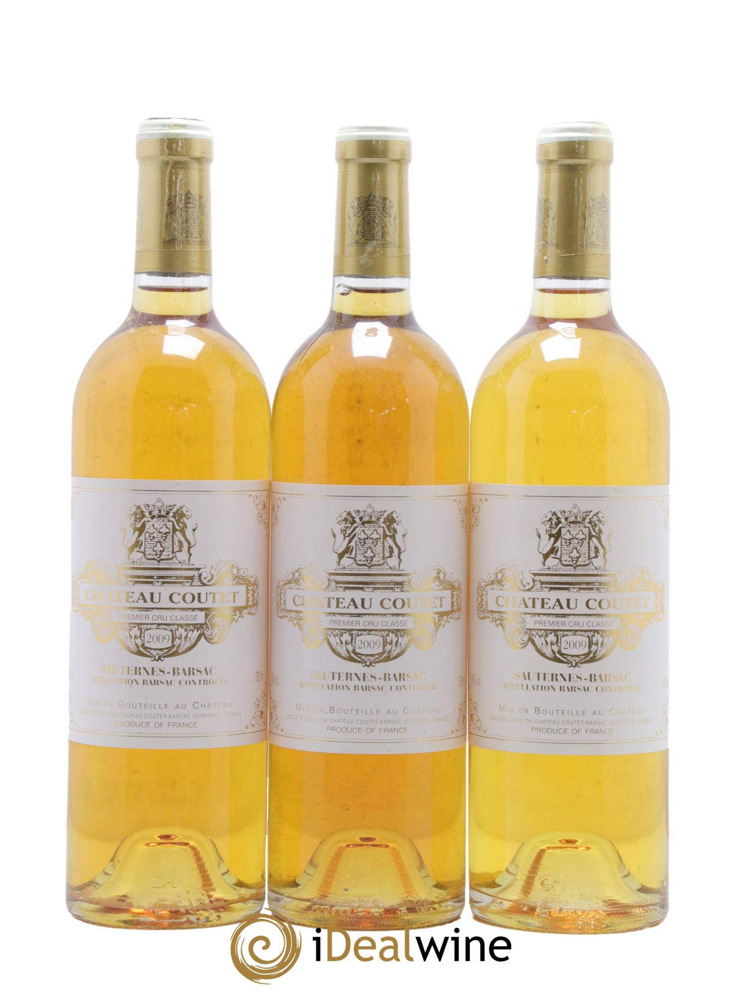 Château Coutet 1er Grand Cru Classé 2009 - Lotto di 6 bottiglie - 1