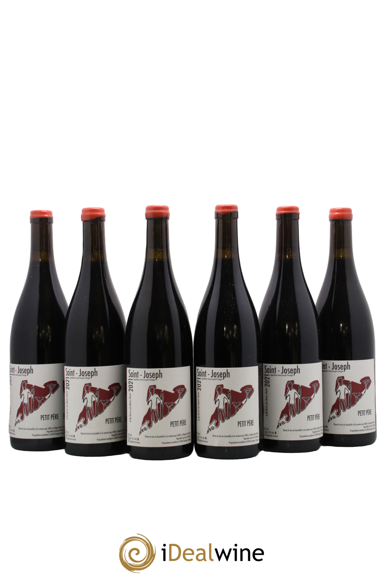 Saint-Joseph Petit Pere La Vigne des Peres 2021 - Lot of 6 bottles - 0