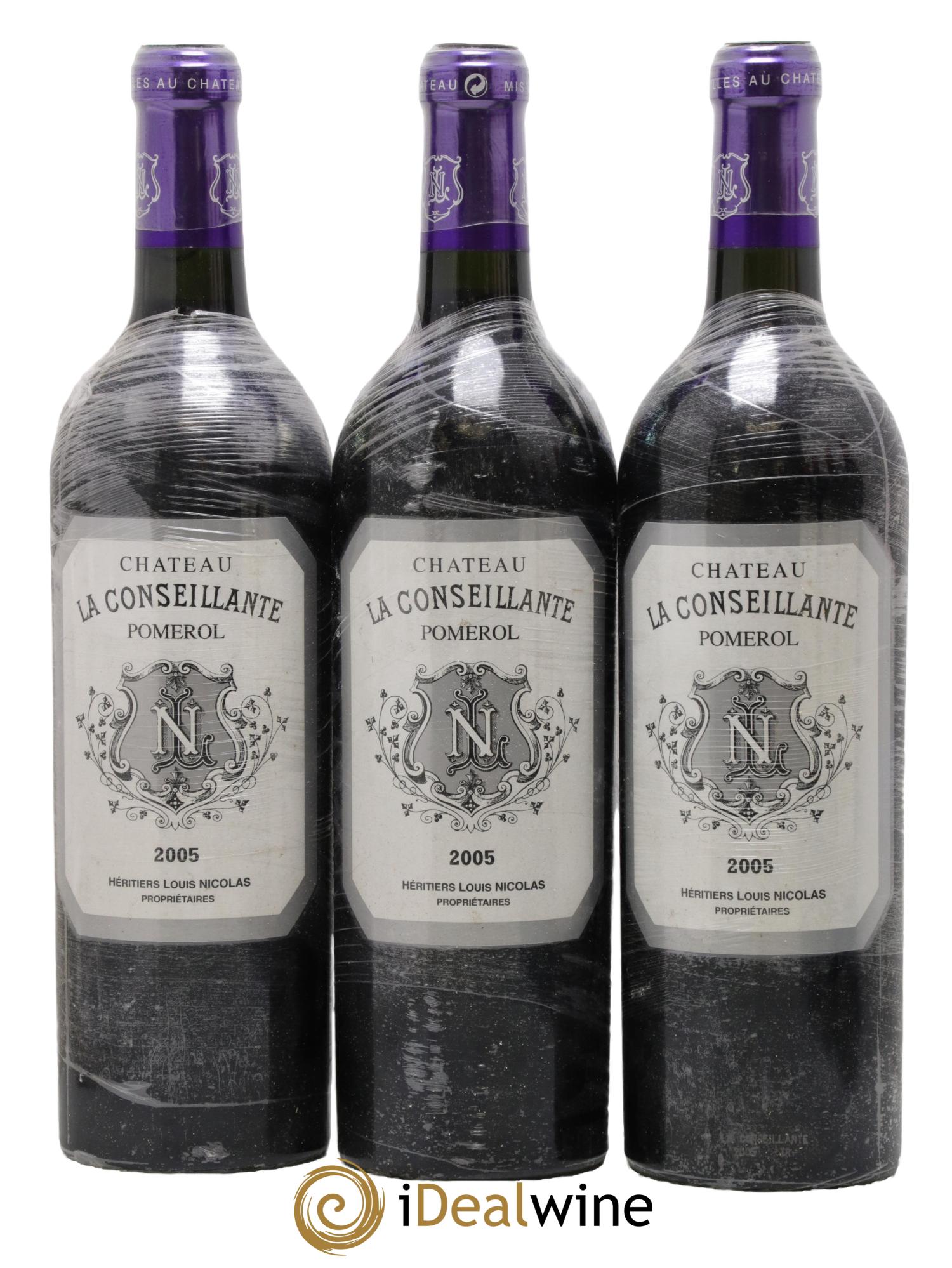 Château la Conseillante 2005 - Posten von 3 Flaschen - 0