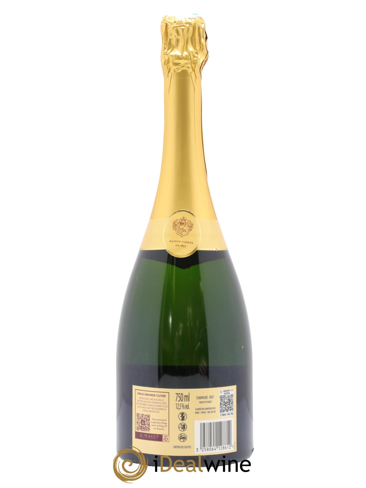 Grande Cuvée Brut - 173ème édition Krug - Lot of 1 bottle - 1