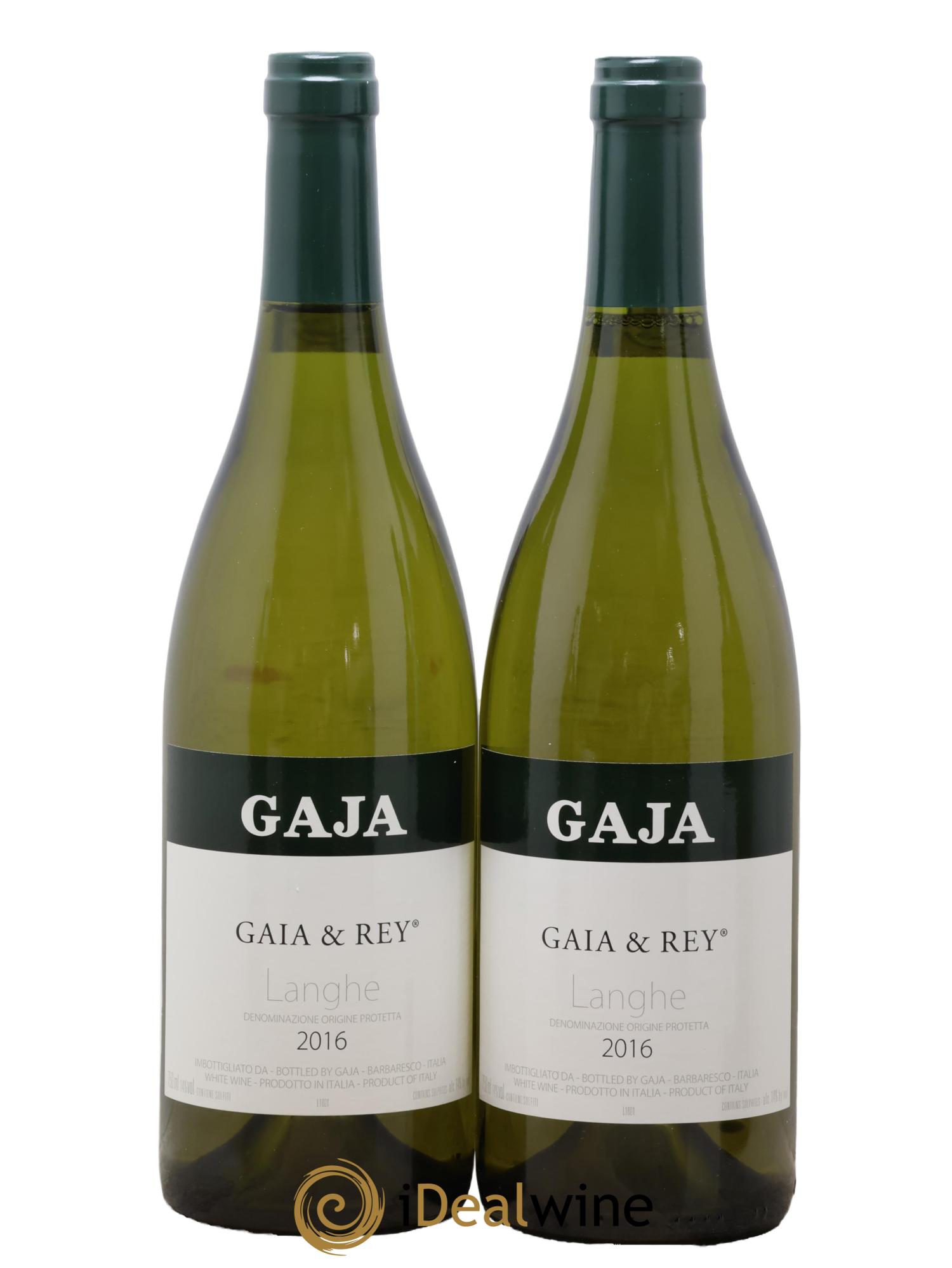 Langhe Gaia & Rey Angelo Gaja 2016 - Lotto di 2 bottiglie - 0