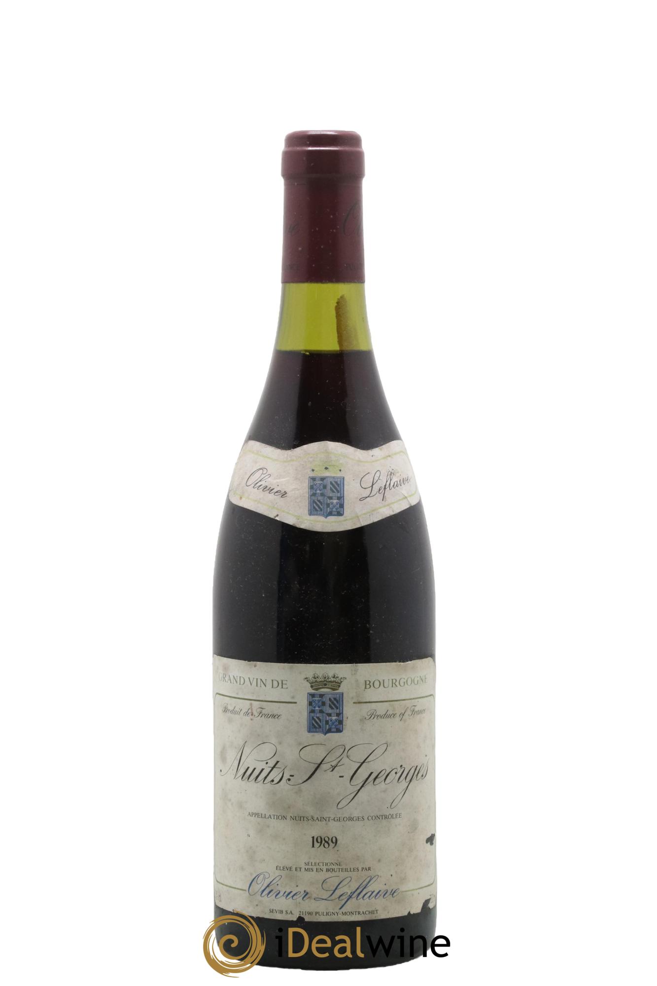 Nuits-Saint-Georges Olivier Leflaive 1989 - Lot de 1 bouteille - 0