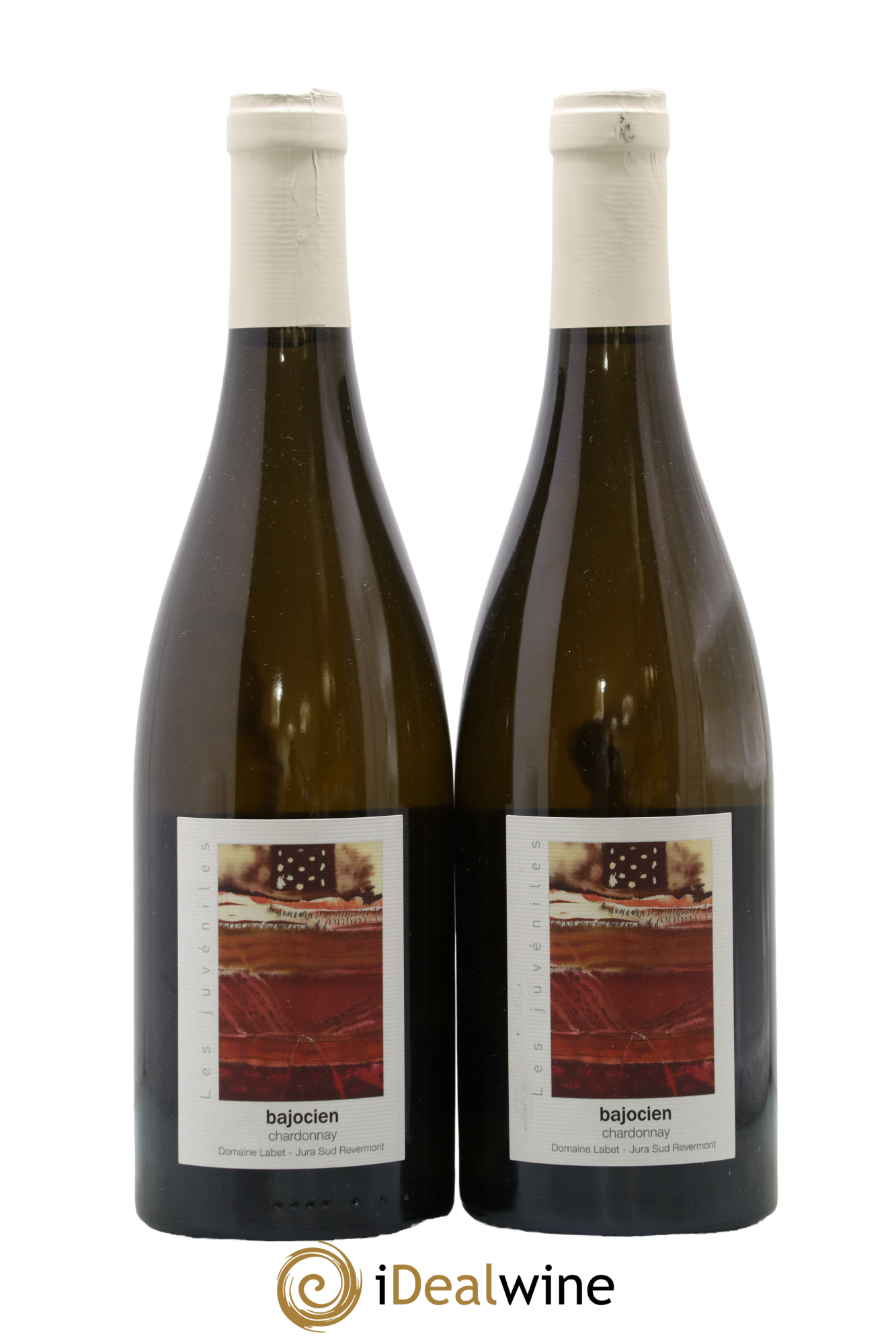 Côtes du Jura Chardonnay Bajocien Romain - Julien - Charline Labet 2022 - Lot de 2 bouteilles - 0
