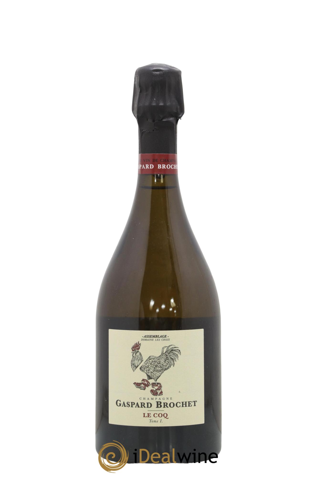 Champagne Extra-Brut Le Coq Tome I Gaspard Brochet 0 - Lot de 1 bouteille - 0