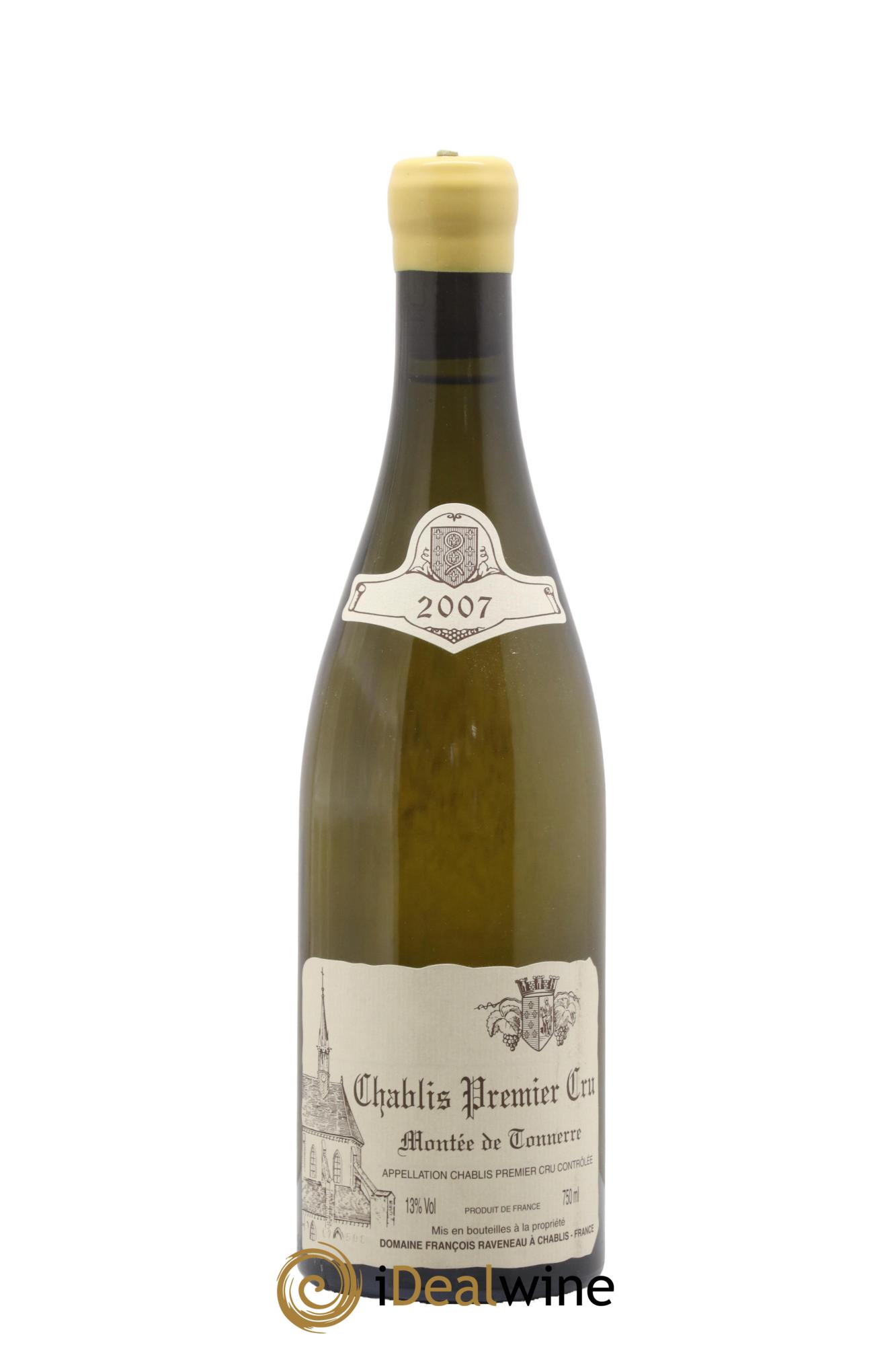 Chablis 1er Cru Montée de Tonnerre Raveneau (Domaine) 2007 - Lot of 1 bottle - 0
