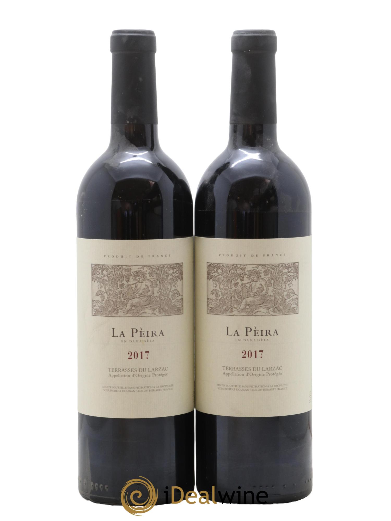 Terrasses du Larzac Domaine de La Pèira en Damaisèla La Pèira Karine Ahton et Robert Dougan 2017 - Lot de 2 bouteilles - 0