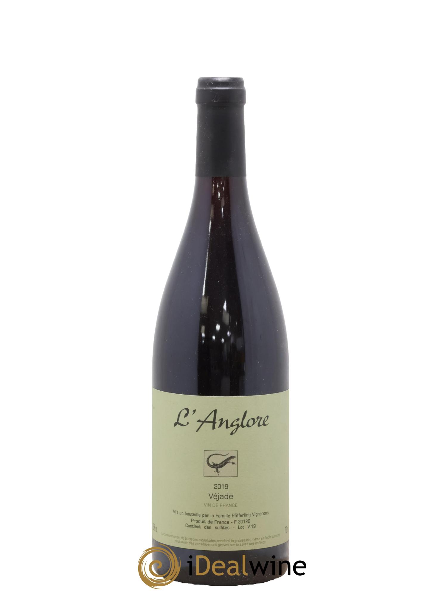 Vin de France Véjade L'Anglore 2019 - Posten von 1 Flasche - 0