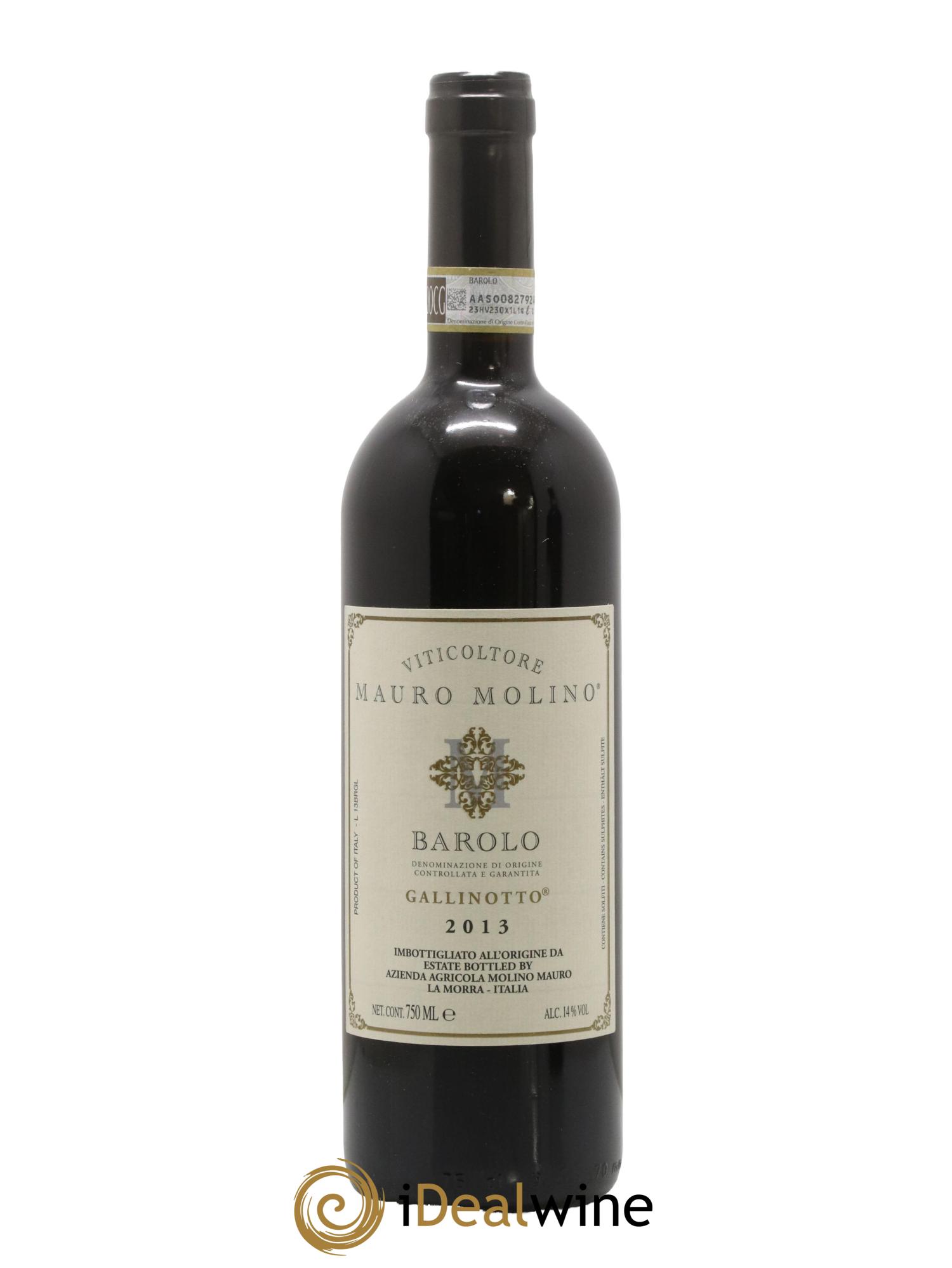 Barolo DOCG Gallinotto Mauro Molino 2013 - Lot of 1 bottle - 0