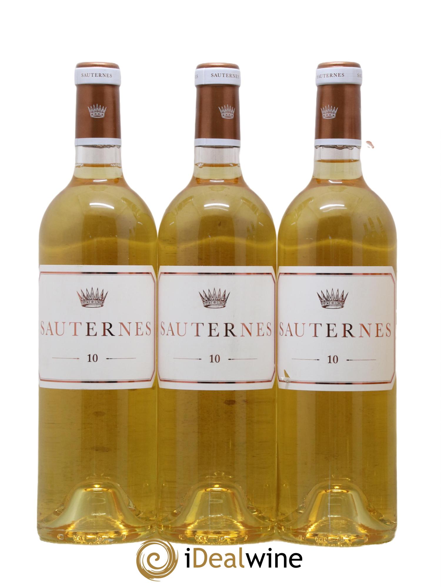 Sauternes Numero 10 de Yquem - Lot de 6 bouteilles - 1