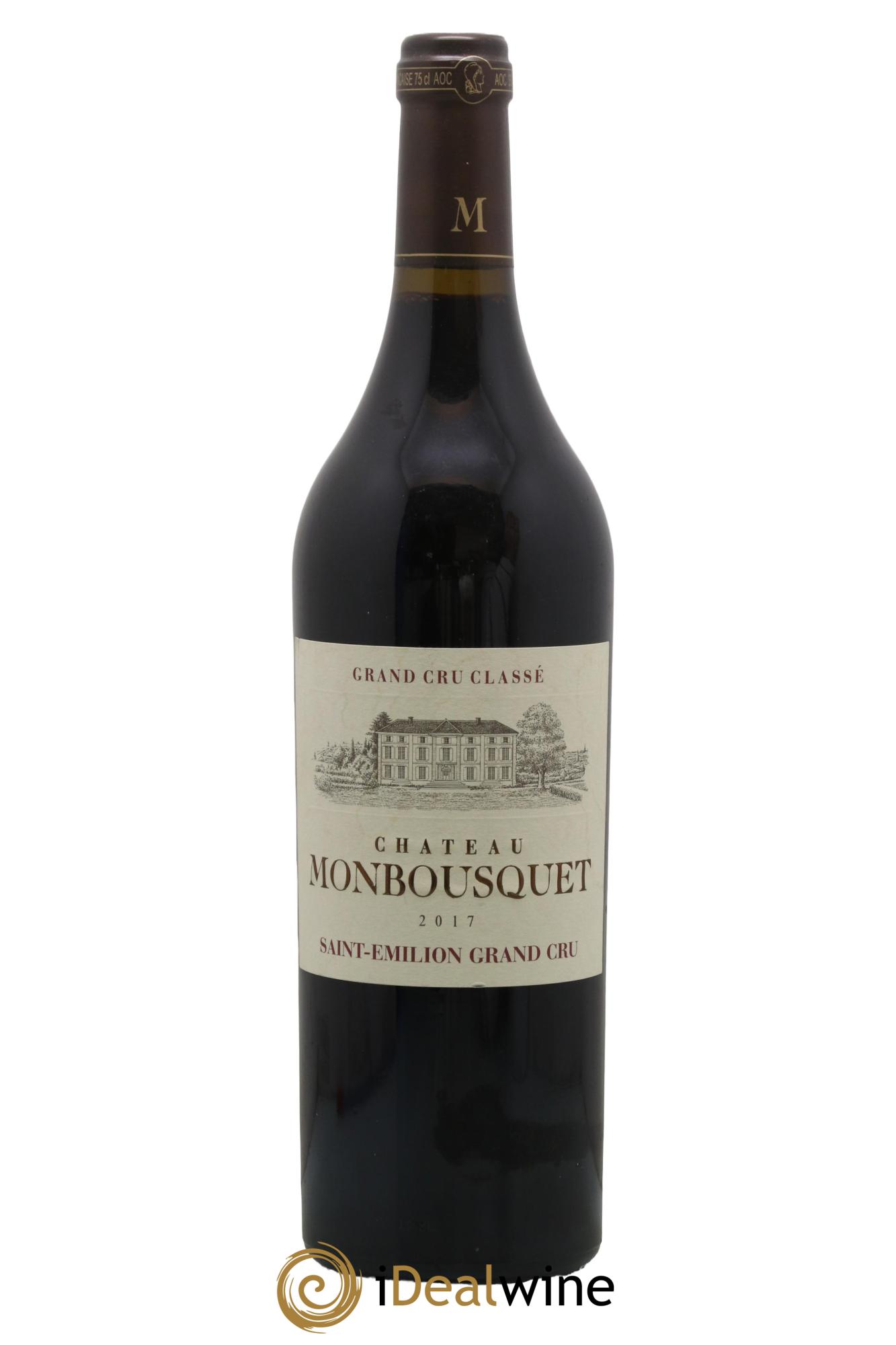 Château Monbousquet Grand Cru Classé 2017 - Lot de 1 bouteille - 0