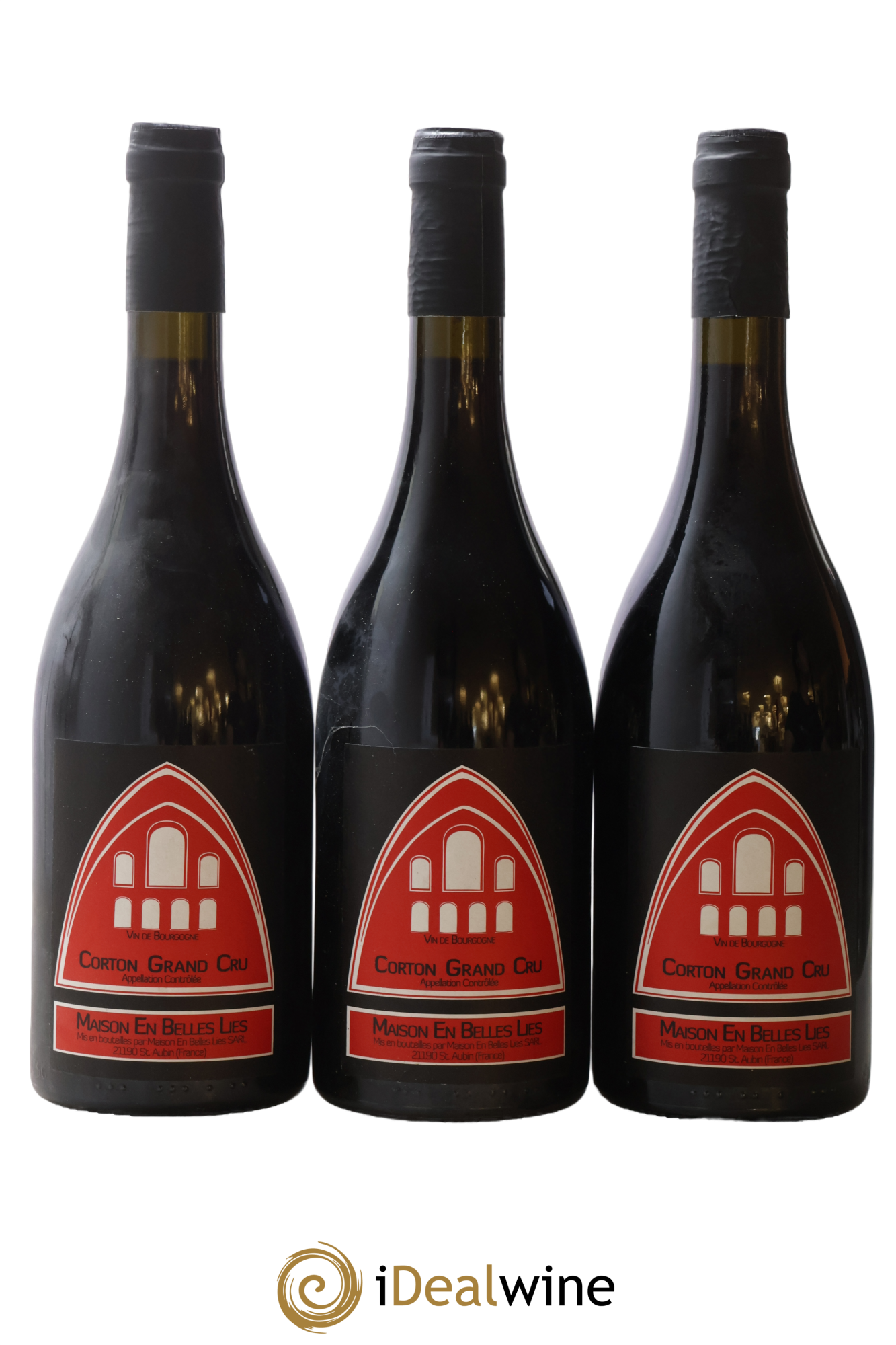 Corton Grand Cru Les Perrières Maison En Belles Lies 2014 - Posten von 3 Flaschen - 0