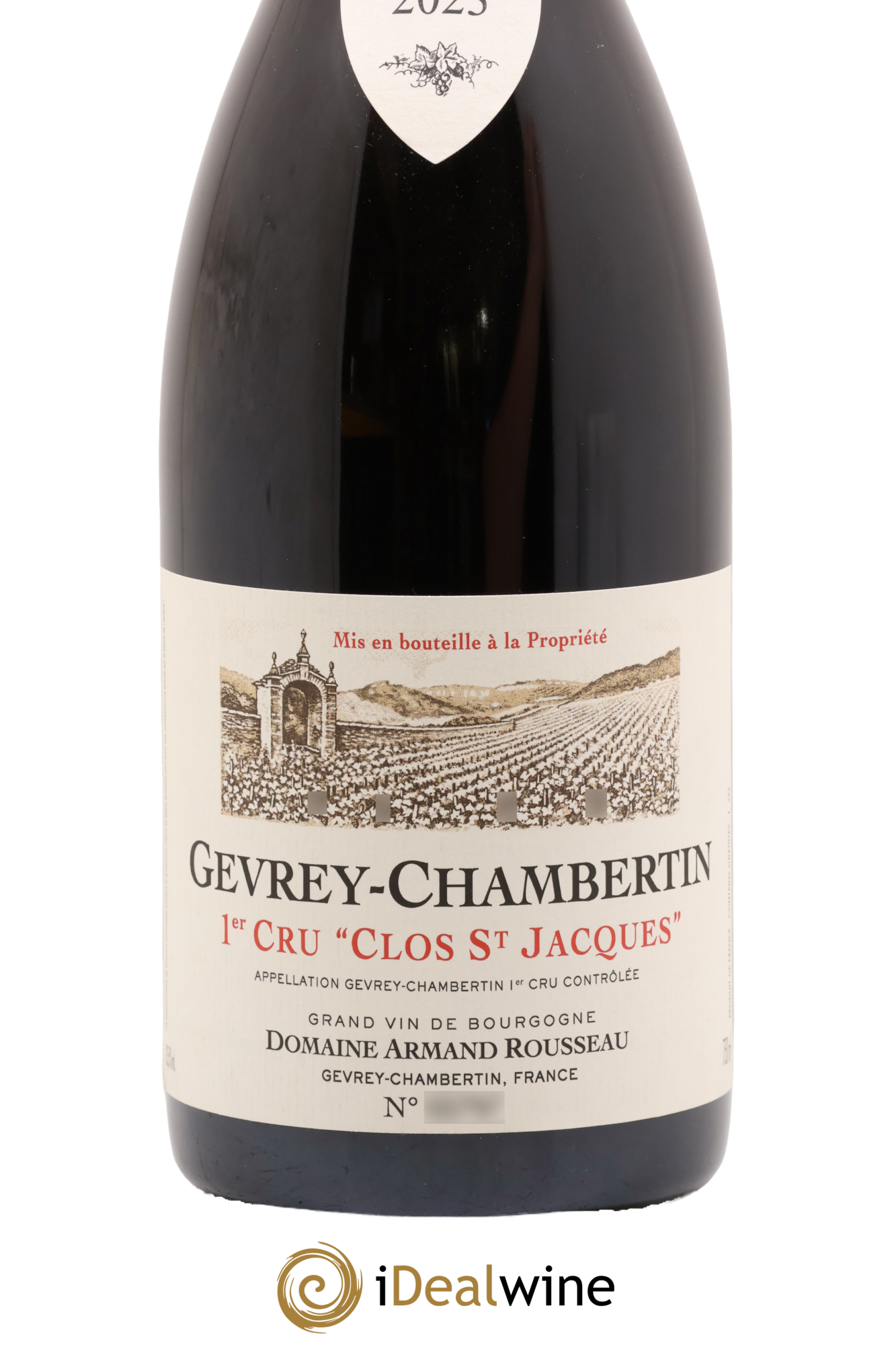 Gevrey-Chambertin 1er Cru Clos Saint-Jacques Armand Rousseau (Domaine) 2023 - Lot of 1 bottle - 2