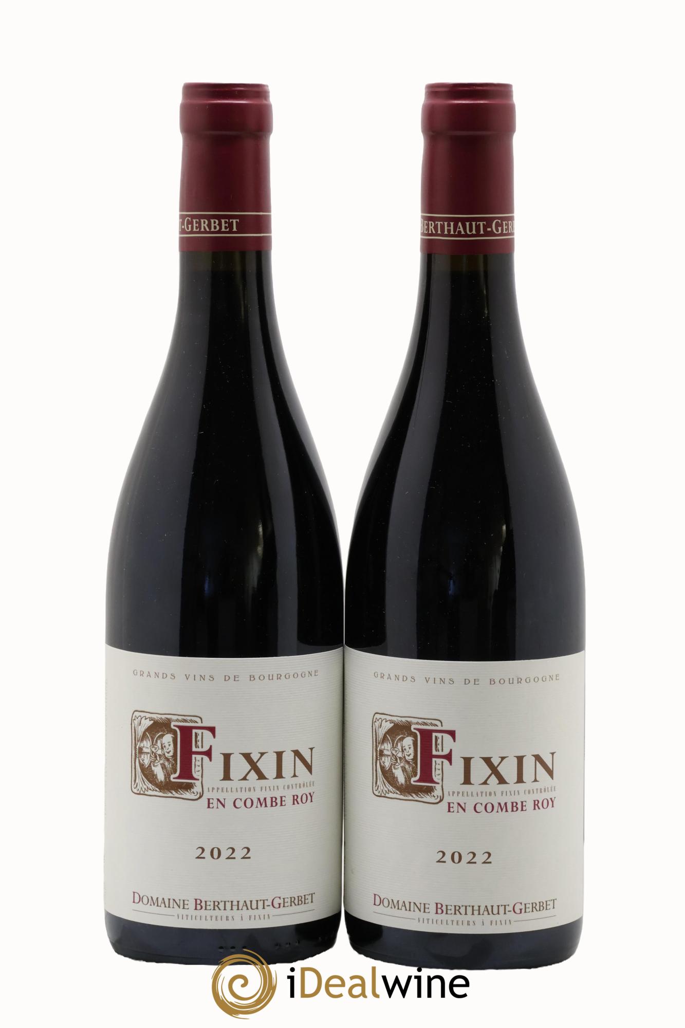 Fixin En Combre Roy Berthaut Gerbet (Domaine) 2022 - Lot of 2 bottles - 0