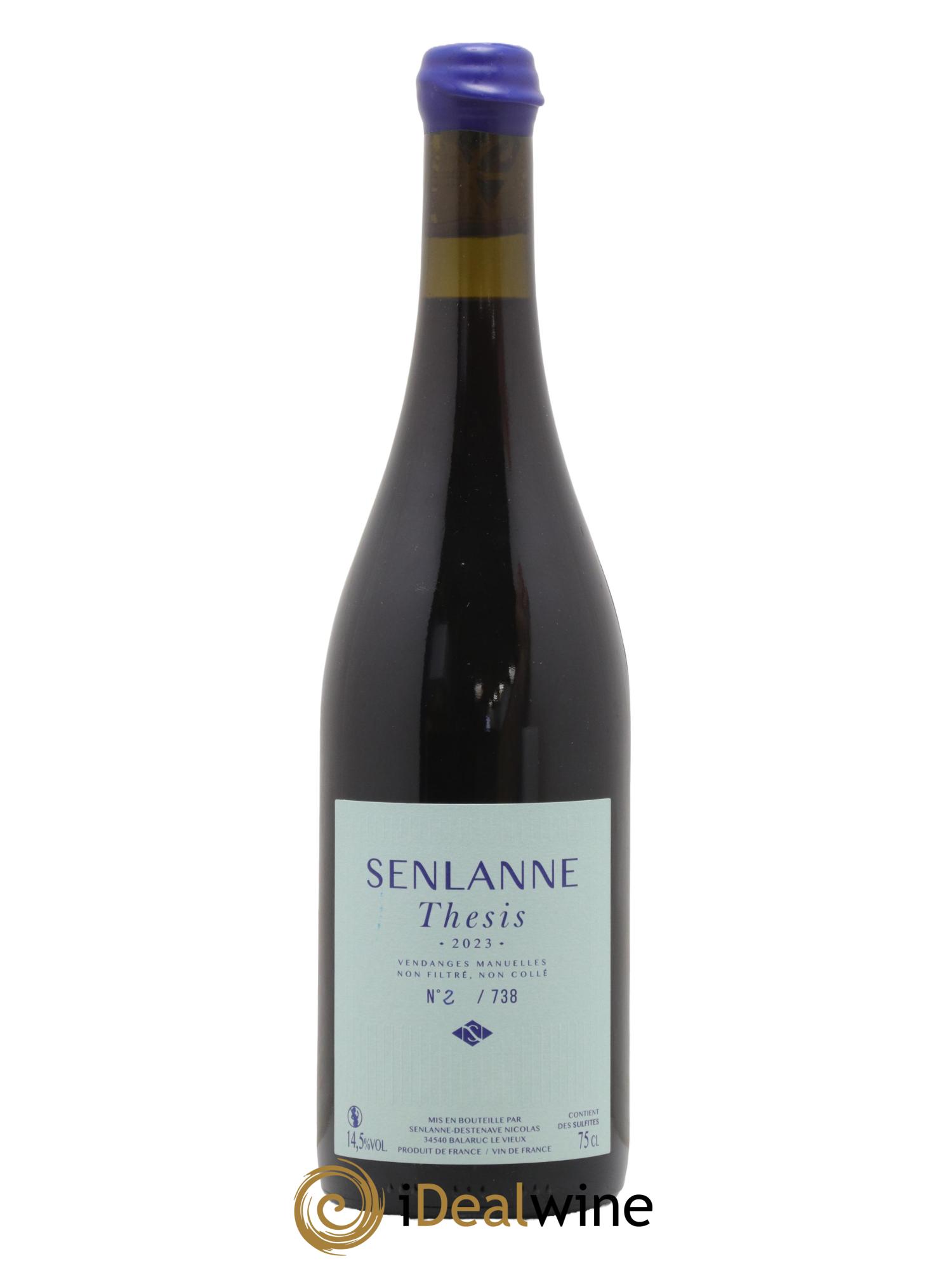 Vin de France Thesis Domaine Senlanne 2023 - Lot de 1 bouteille - 0