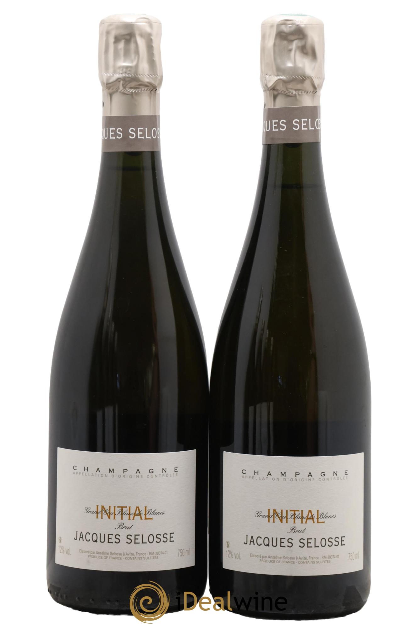 Initial Brut Jacques Selosse - Lot of 2 bottles - 0