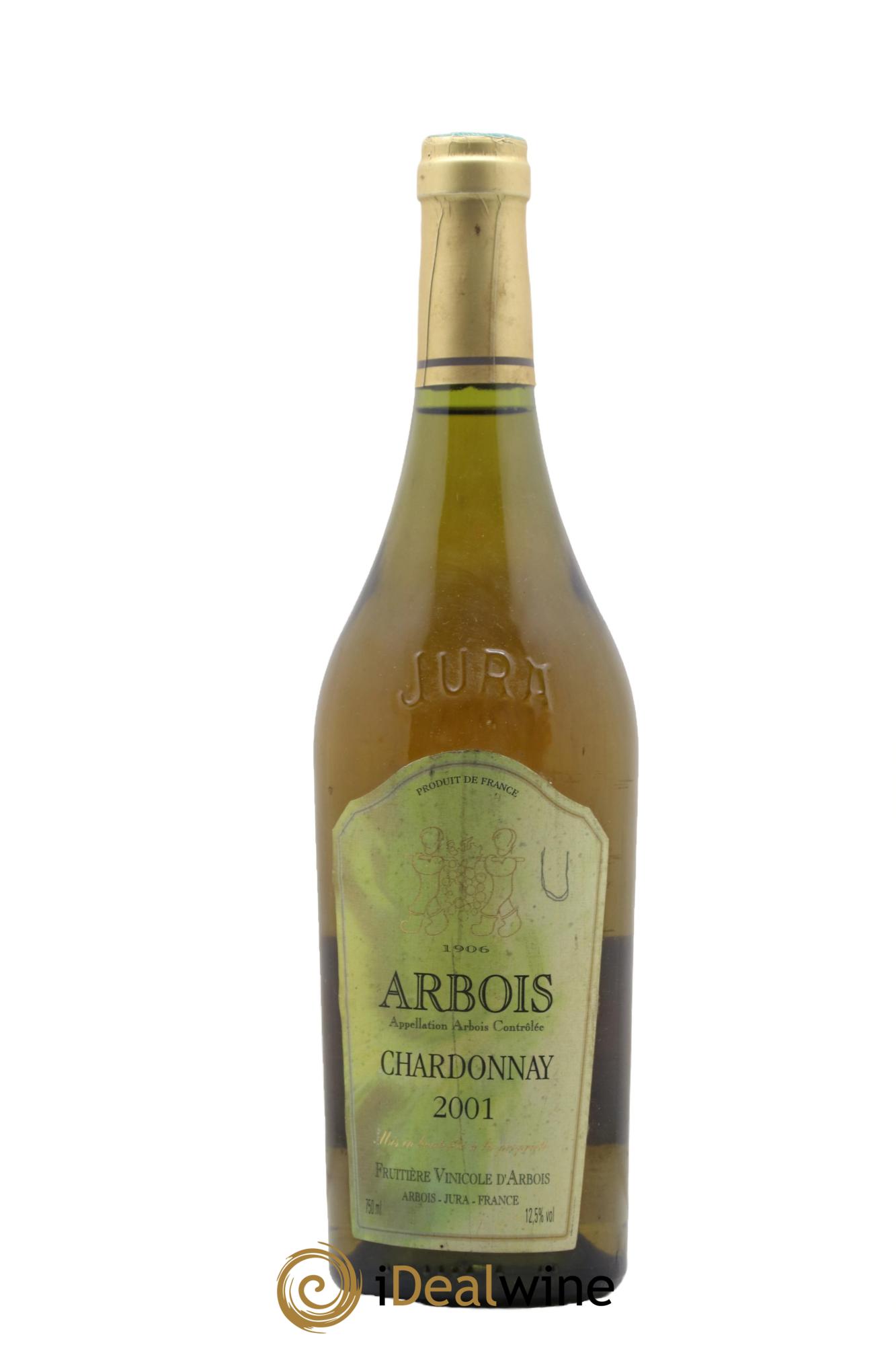 Arbois Chardonnay Fruitiere Vinicole 2001 - Lot de 1 bouteille - 0