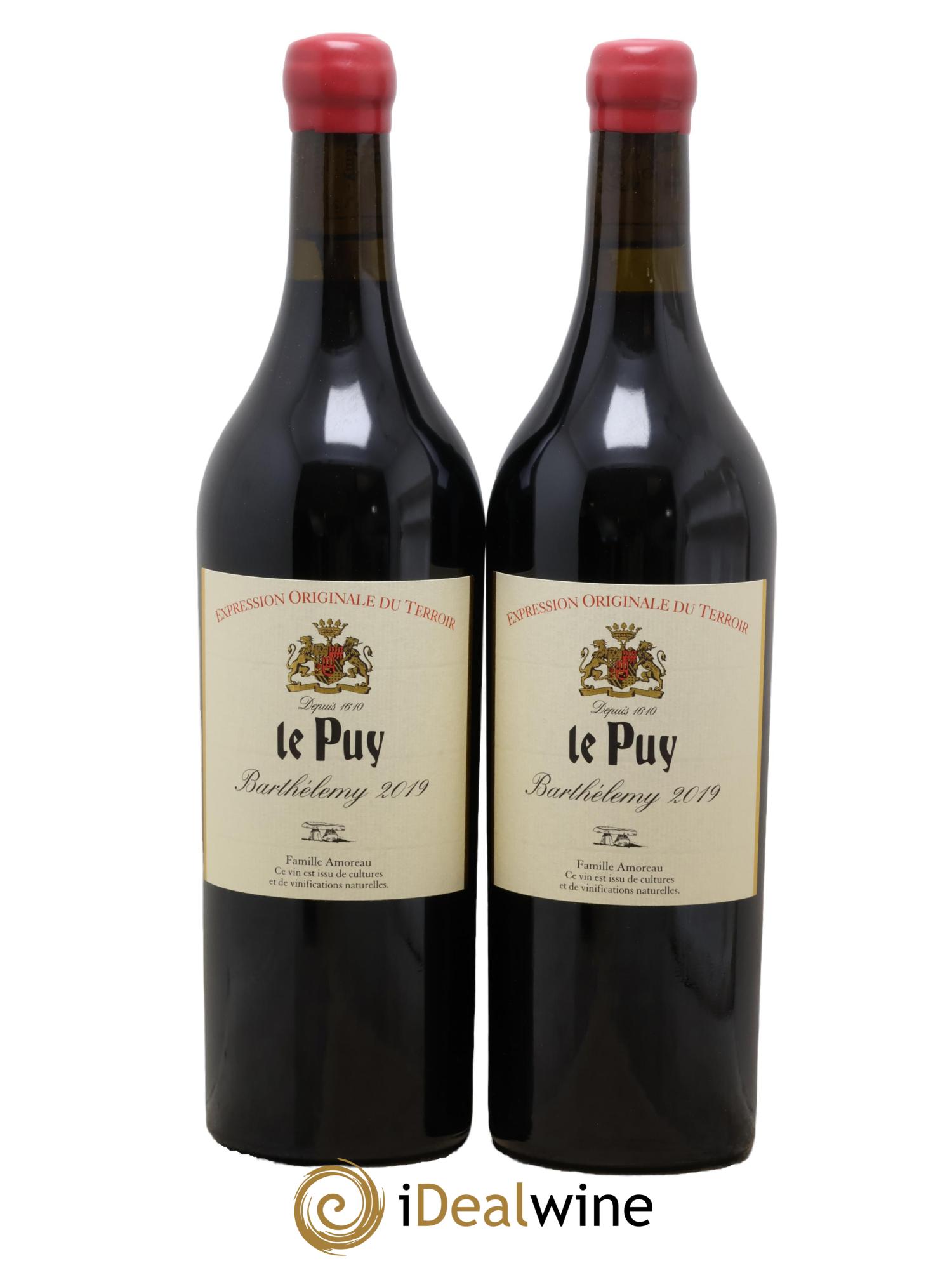 Le Puy - Cuvée Barthélemy  2019 - Lot de 2 bouteilles - 0