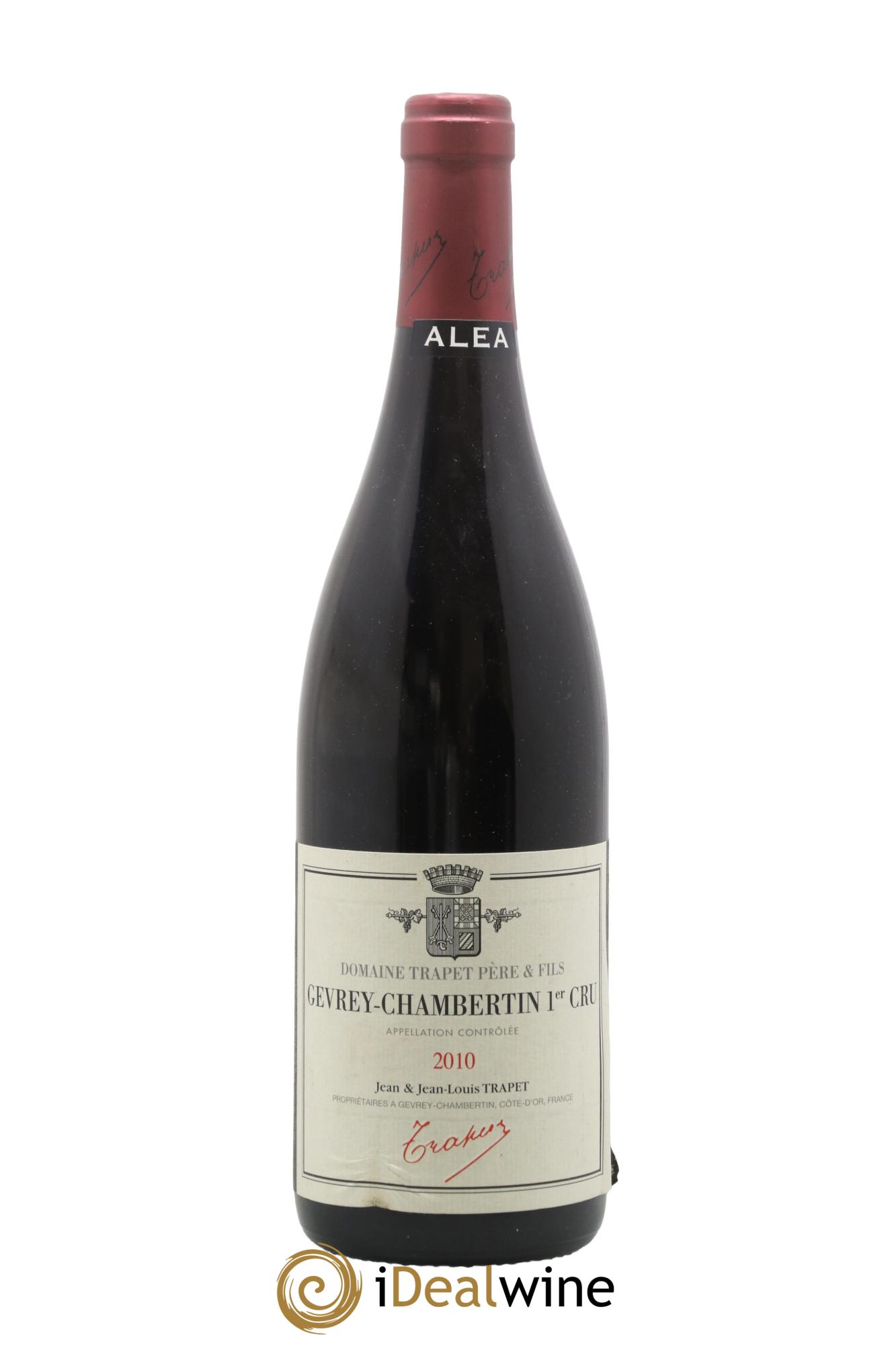 Gevrey-Chambertin 1er Cru Aléa Domaine Trapet 2010 - Lot de 1 bouteille - 0