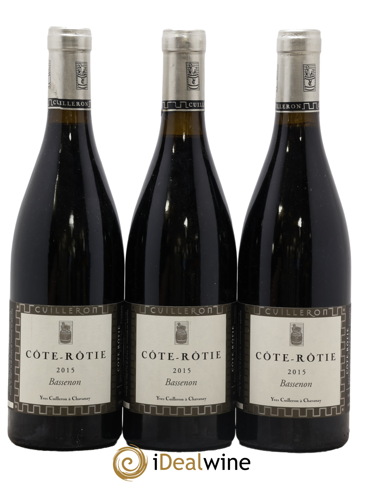 Côte-Rôtie Bassenon Yves Cuilleron (Domaine) 2015 - Lot de 3 bouteilles - 0