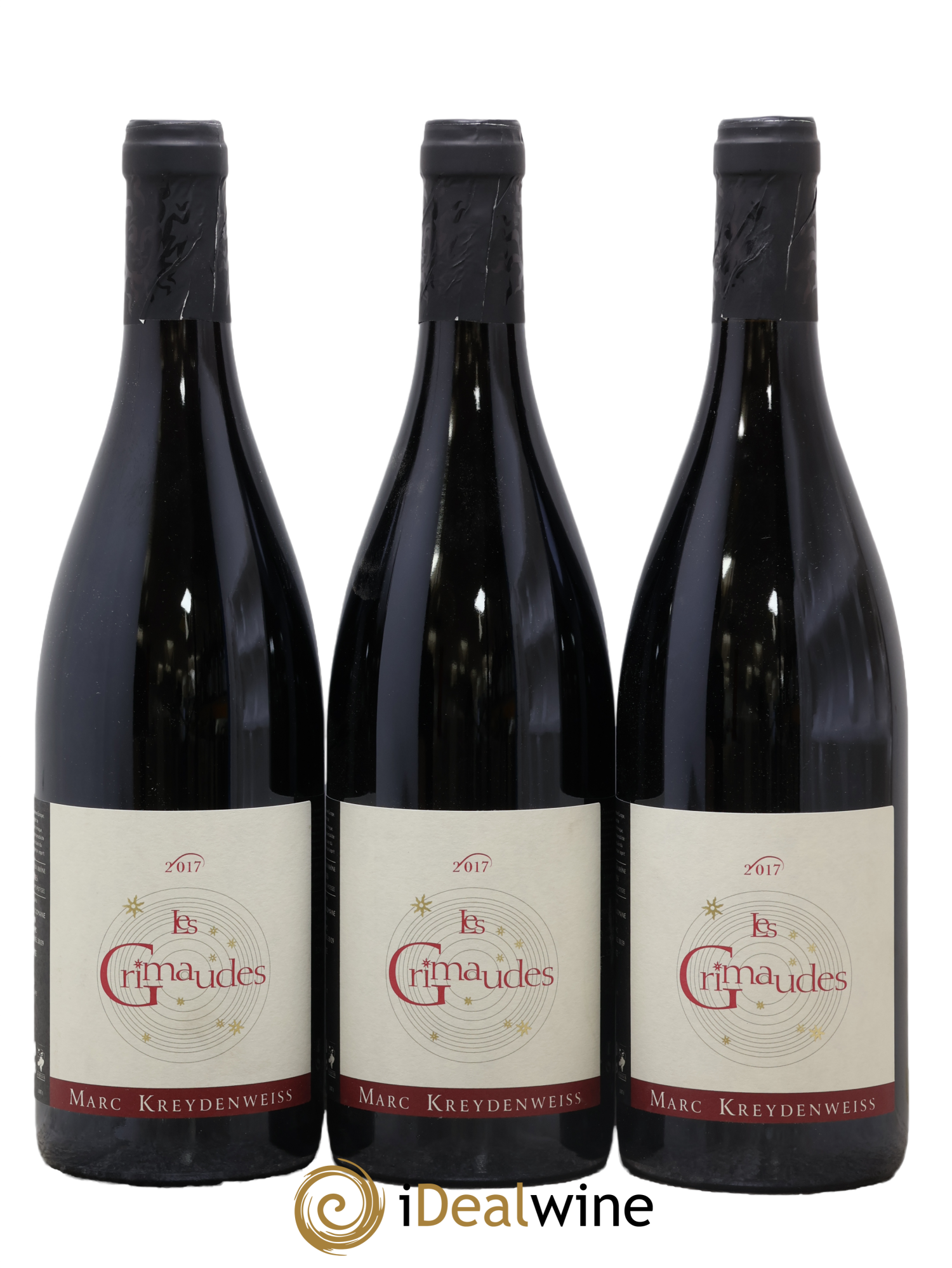 Costières de Nîmes Marc Kreydenweiss Grimaudes Marc Kreydenweiss 2017 - Lotto di 3 bottiglie - 0