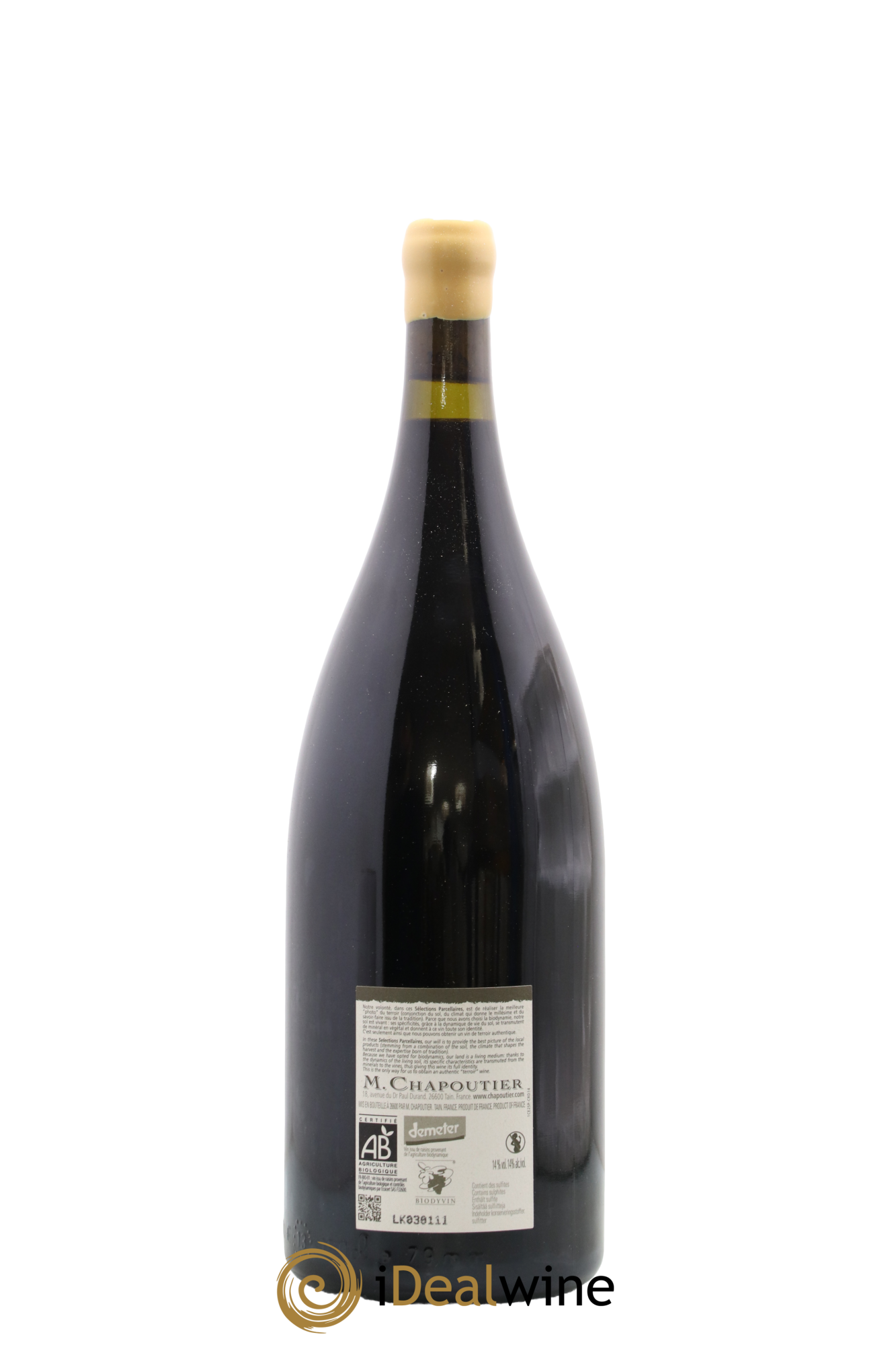 Hermitage Ermitage Le Méal Chapoutier 2009 - Lot de 1 magnum - 1