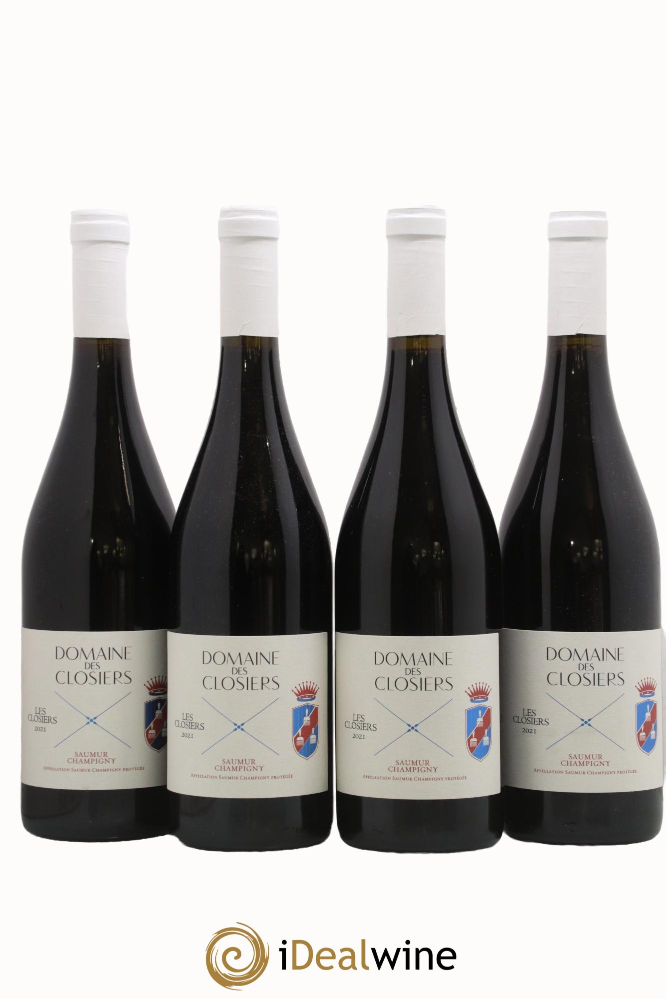 Saumur-Champigny Les Closiers Domaine des Closiers 2021 - Lot de 4 bouteilles - 0