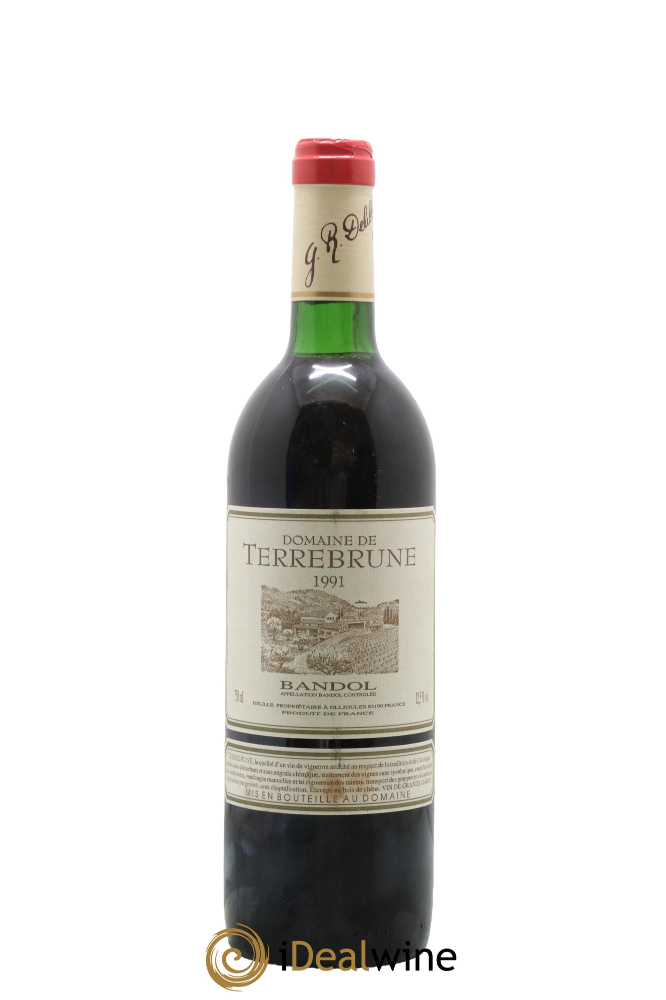 Bandol Terrebrune (Domaine de) 1991 - Lot de 1 bouteille - 0