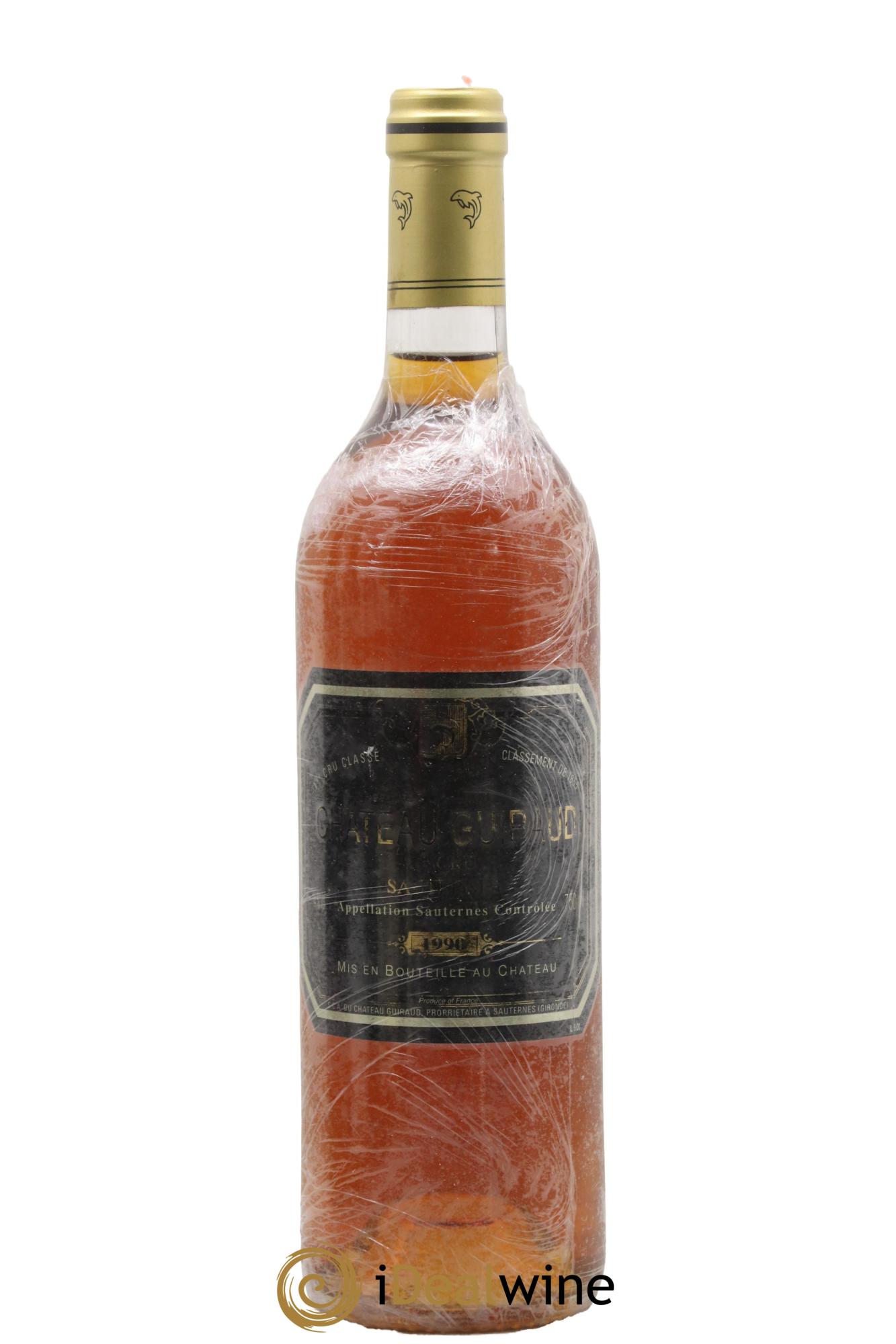 Château Guiraud 1er Grand Cru Classé 1990 - Lotto di 1 bottiglia - 0