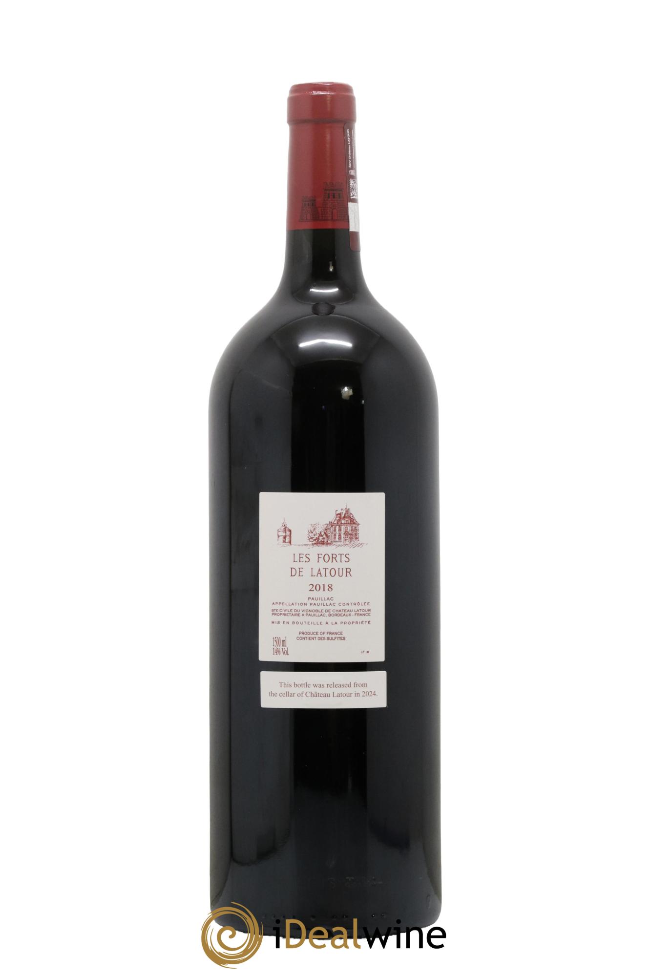 Les Forts de Latour Second Vin 2018 - Lot de 1 magnum - 1
